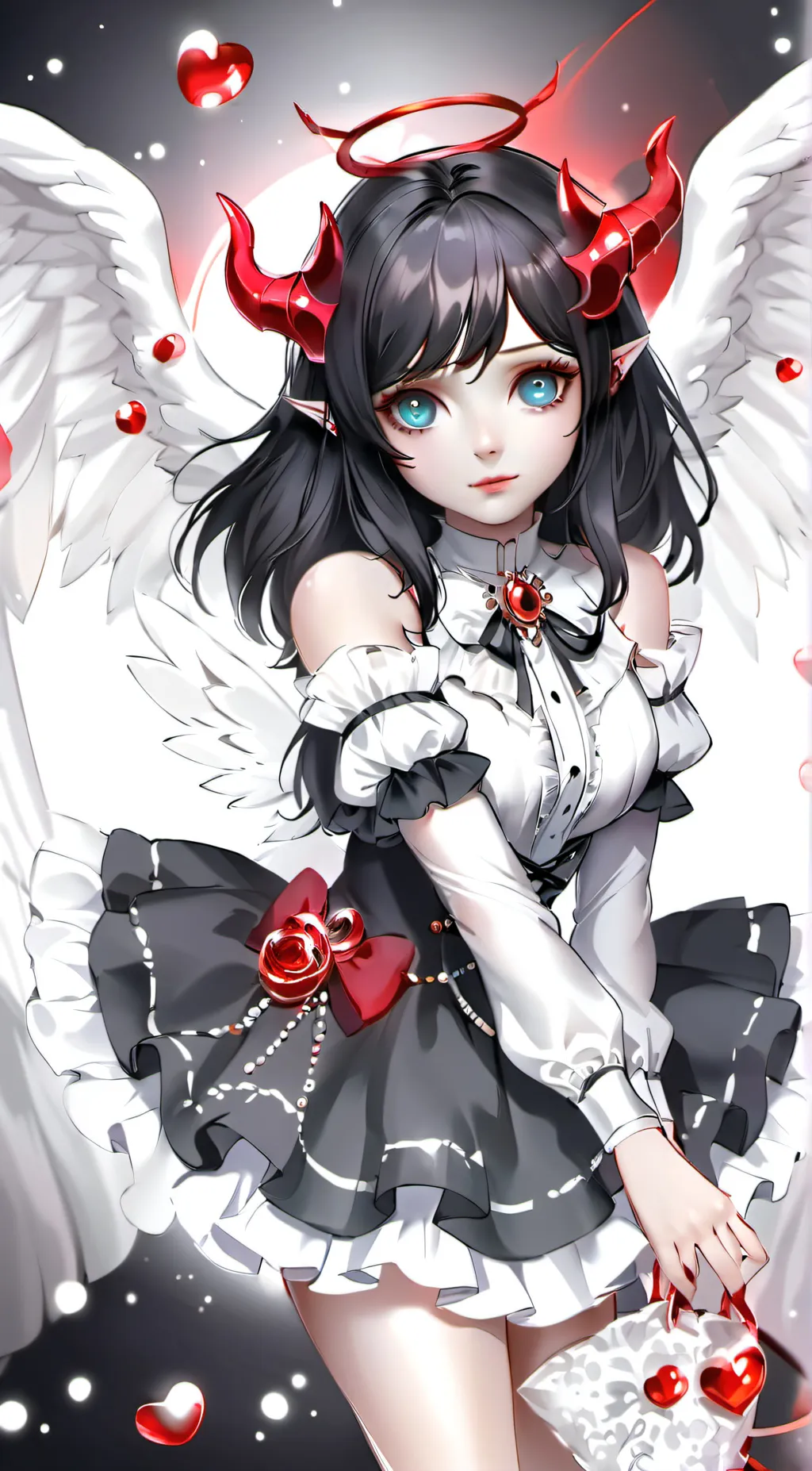 ai character: Angelica  background