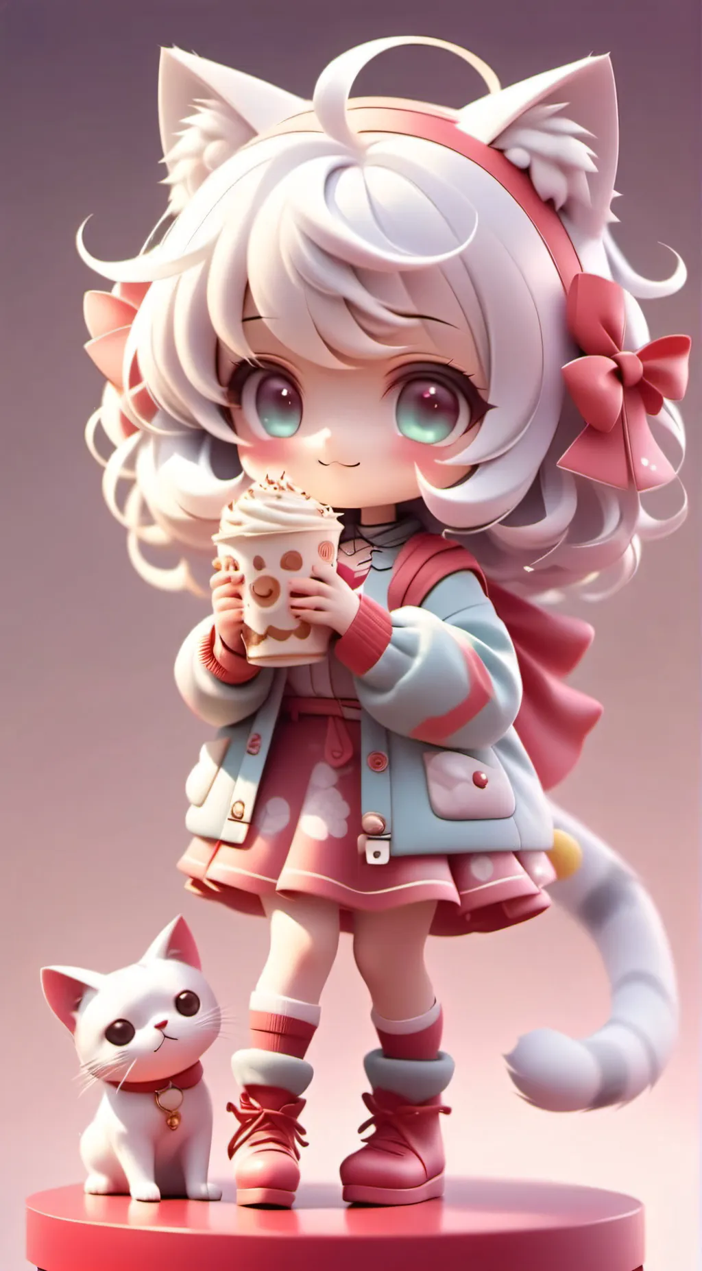 ai character: Candy background