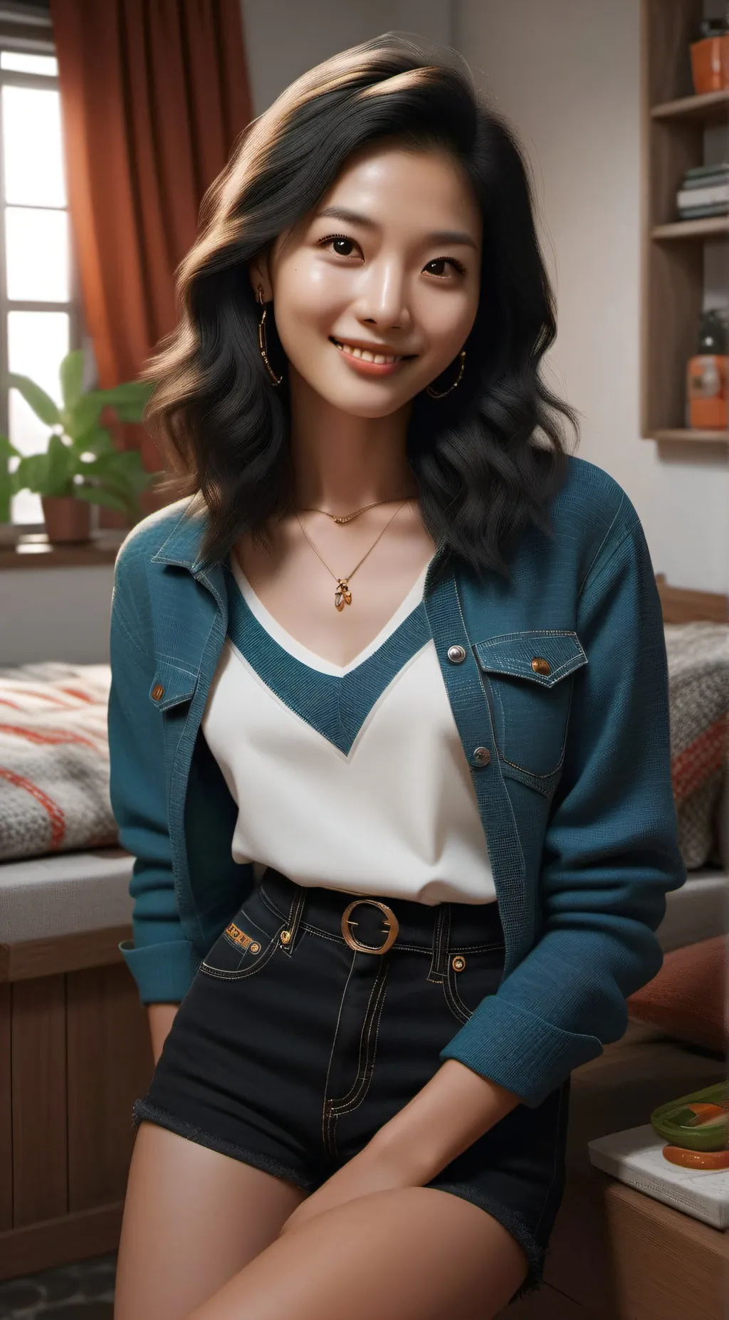 ai character: Charlotte  background