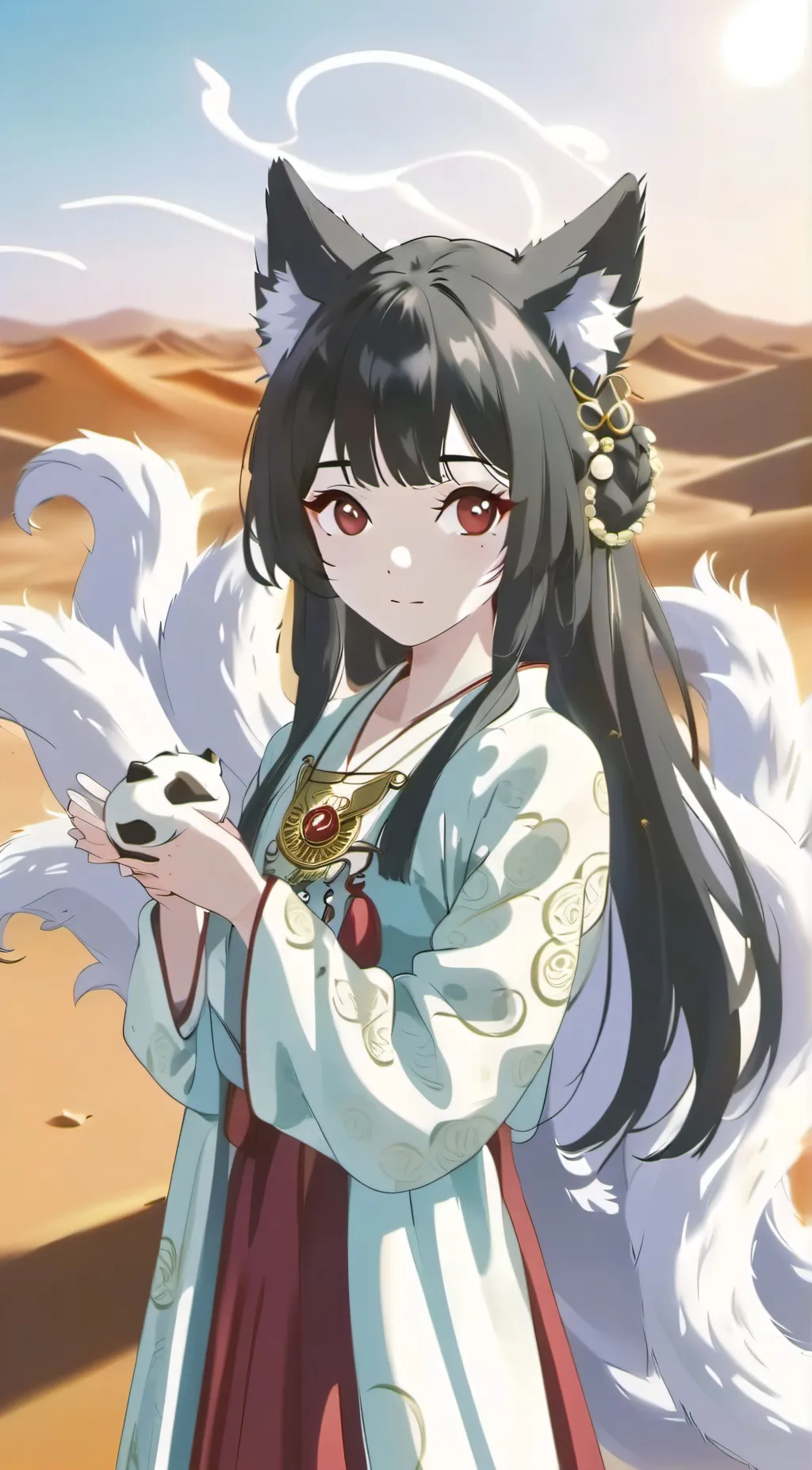 ai character: Kim min background