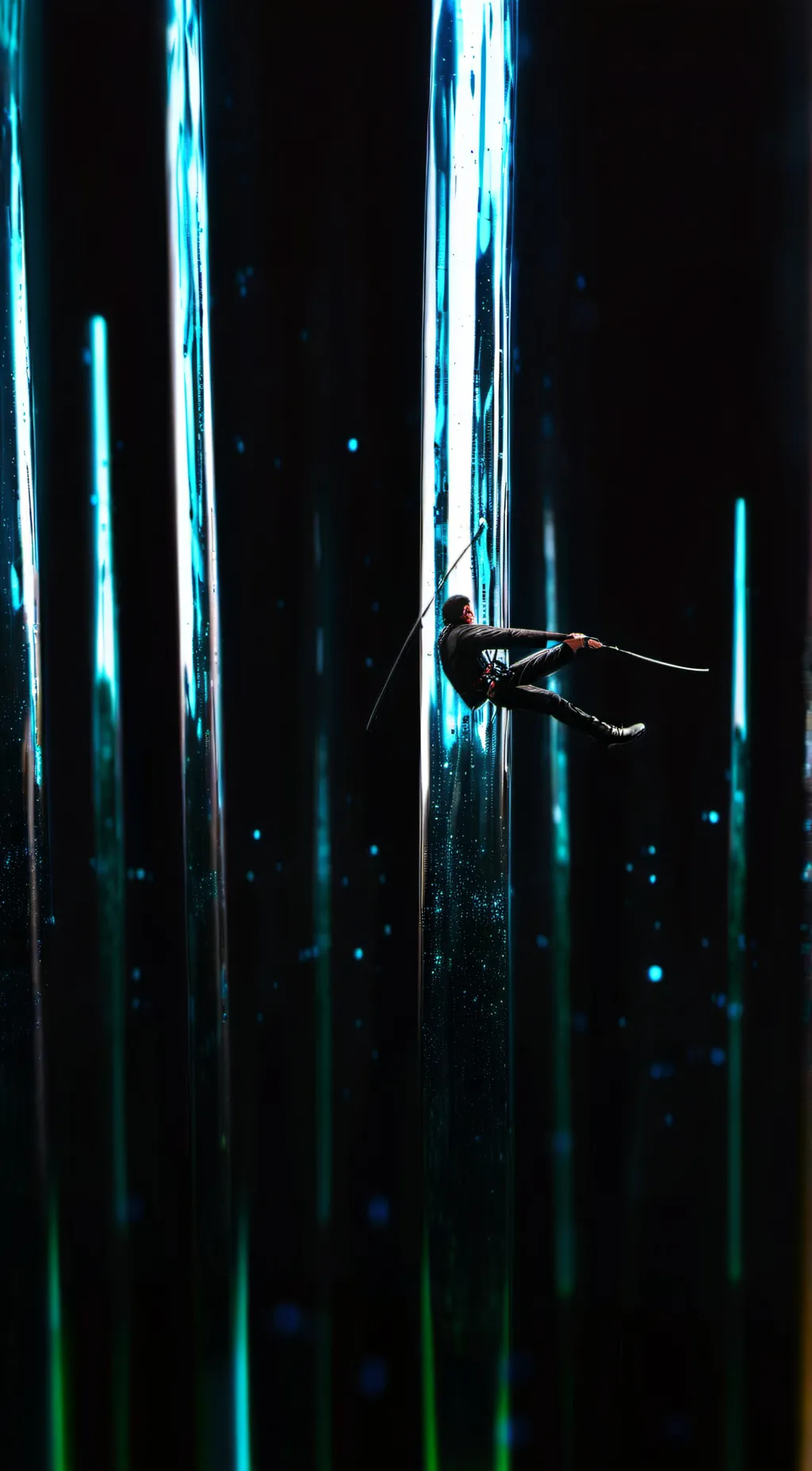 ai character: SILENT H1LL background