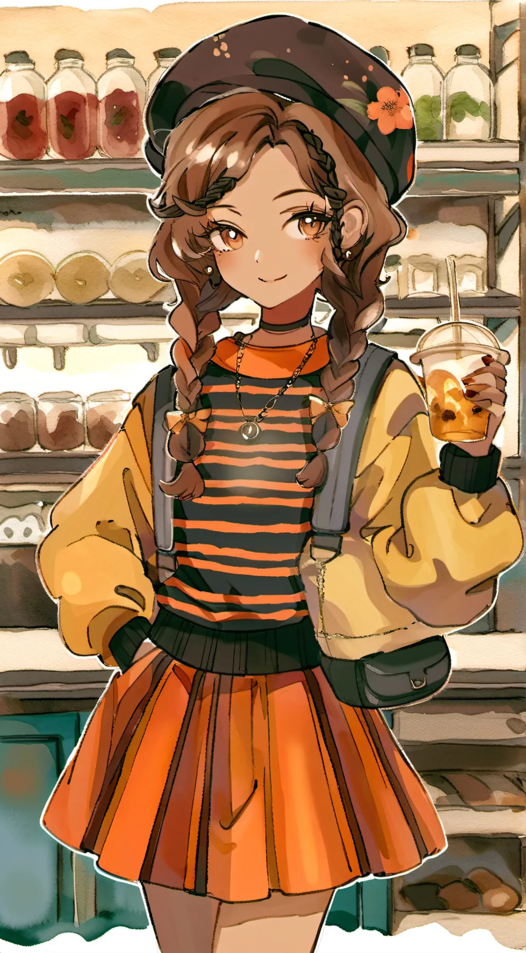 ai character: Blair background