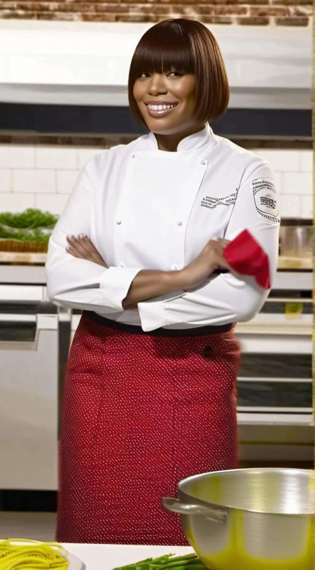 ai character: Lovelyhellskitchen background