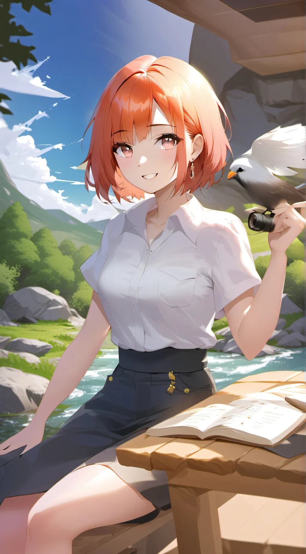 ai character: Brooklyn  background