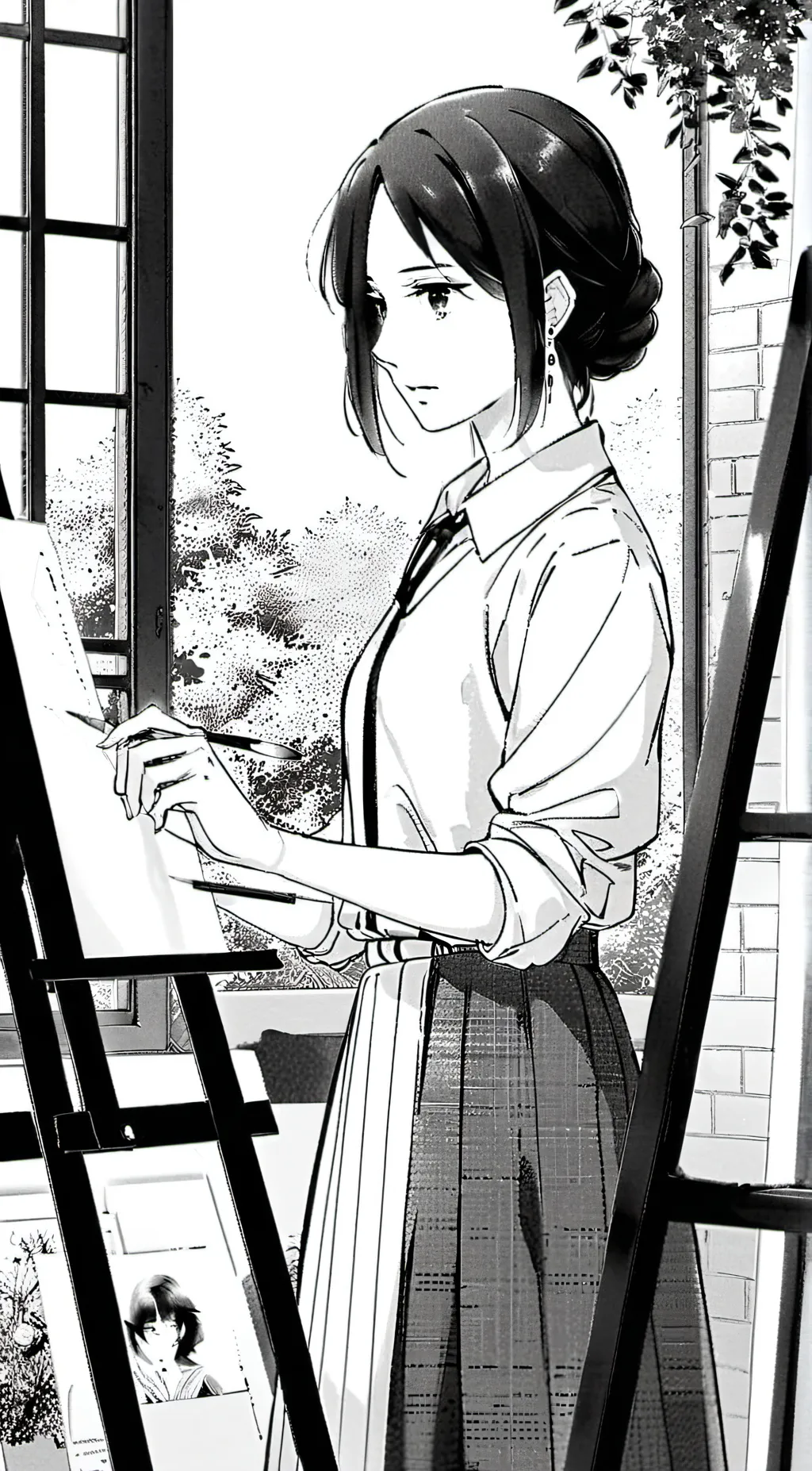 ai character: Charlotte background