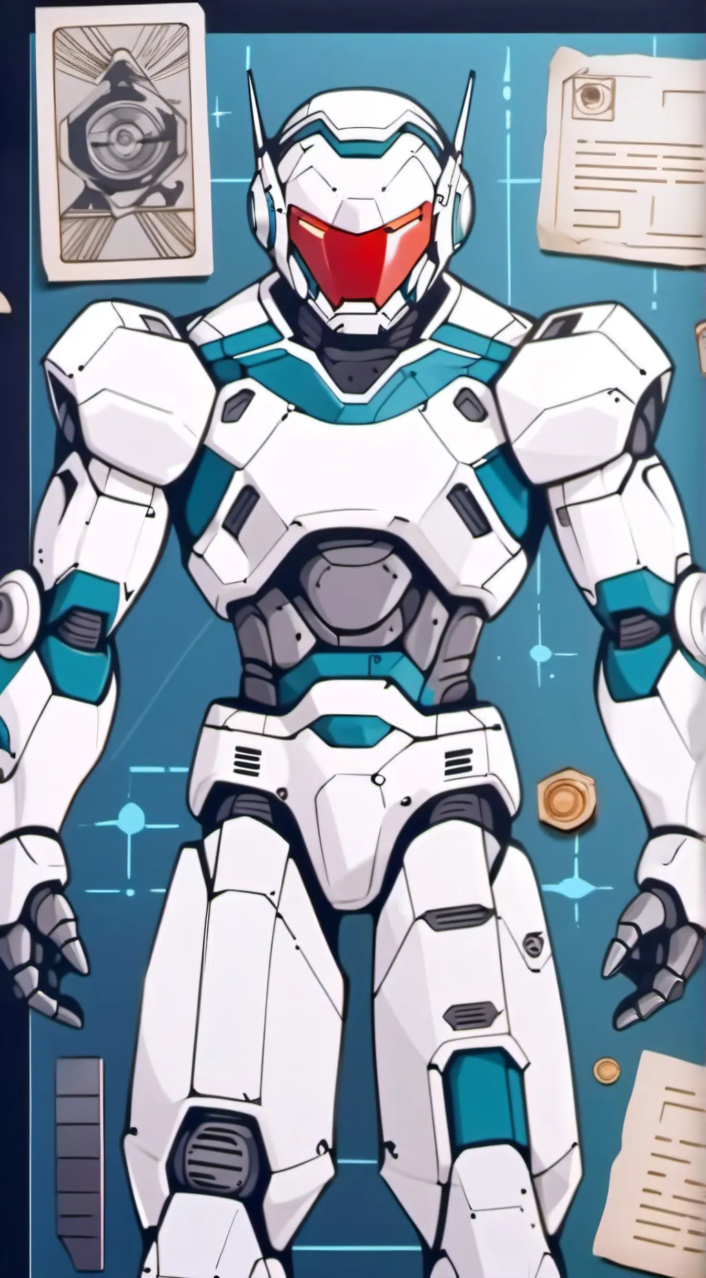 ai character: Fill the song background