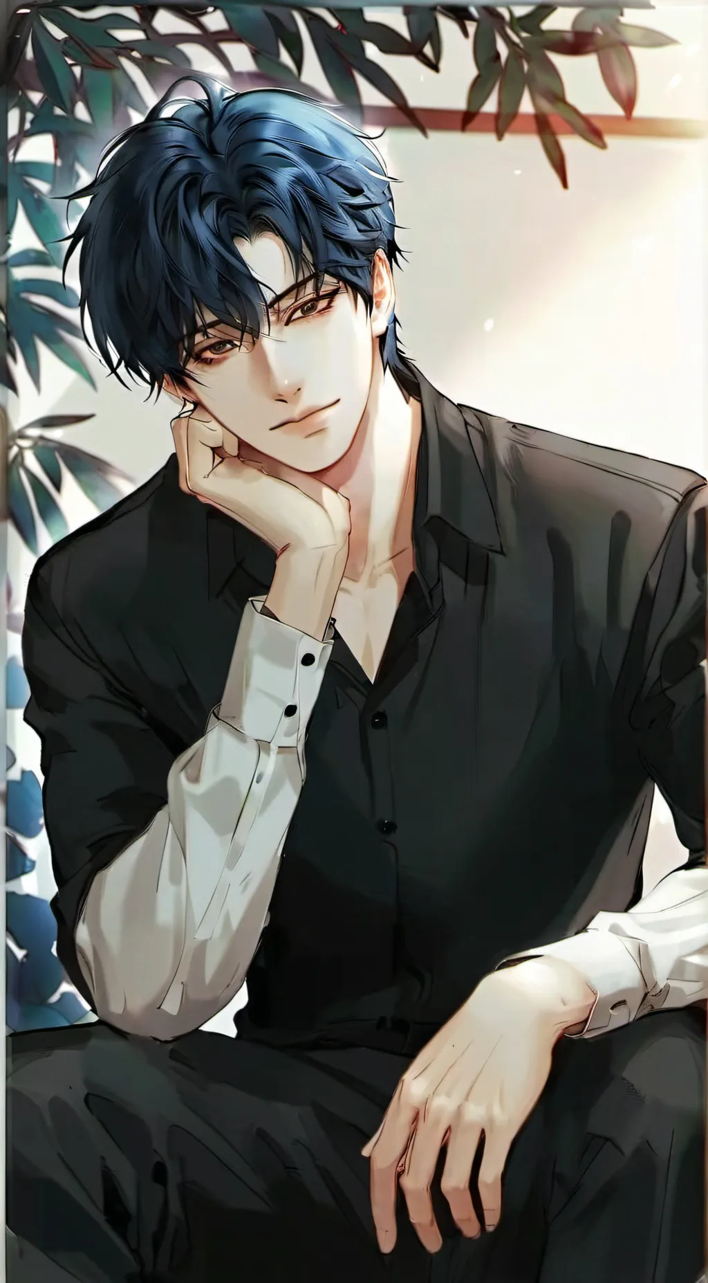 ai character: Luke background