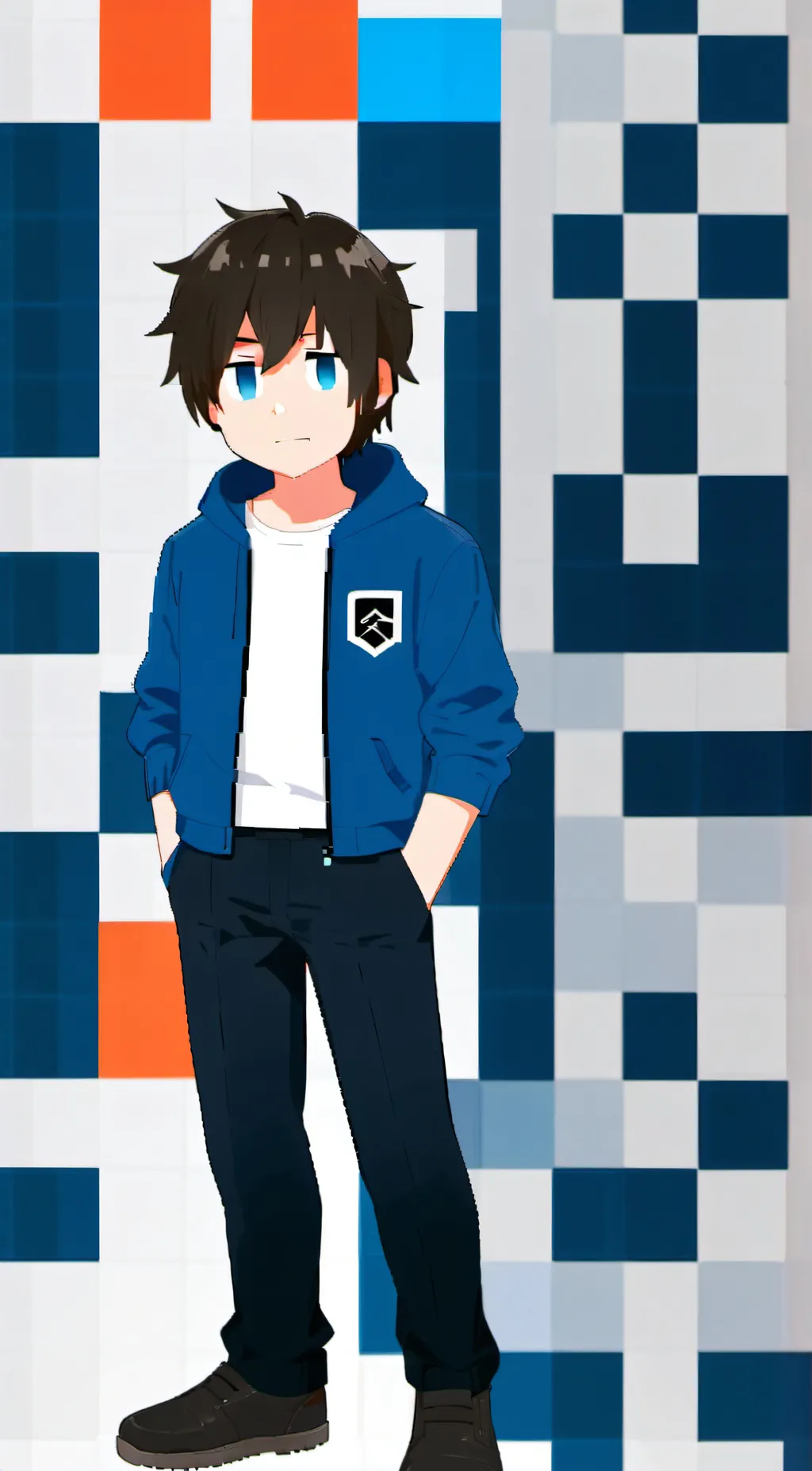 ai character: EYstreem  background