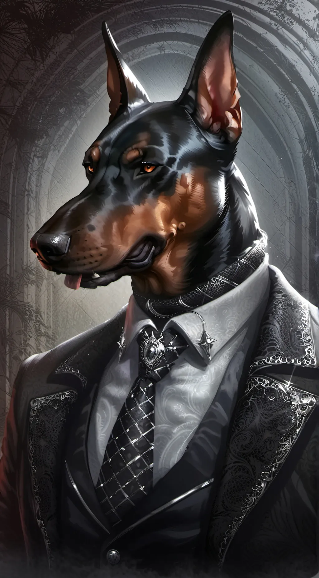 ai character: Zero background