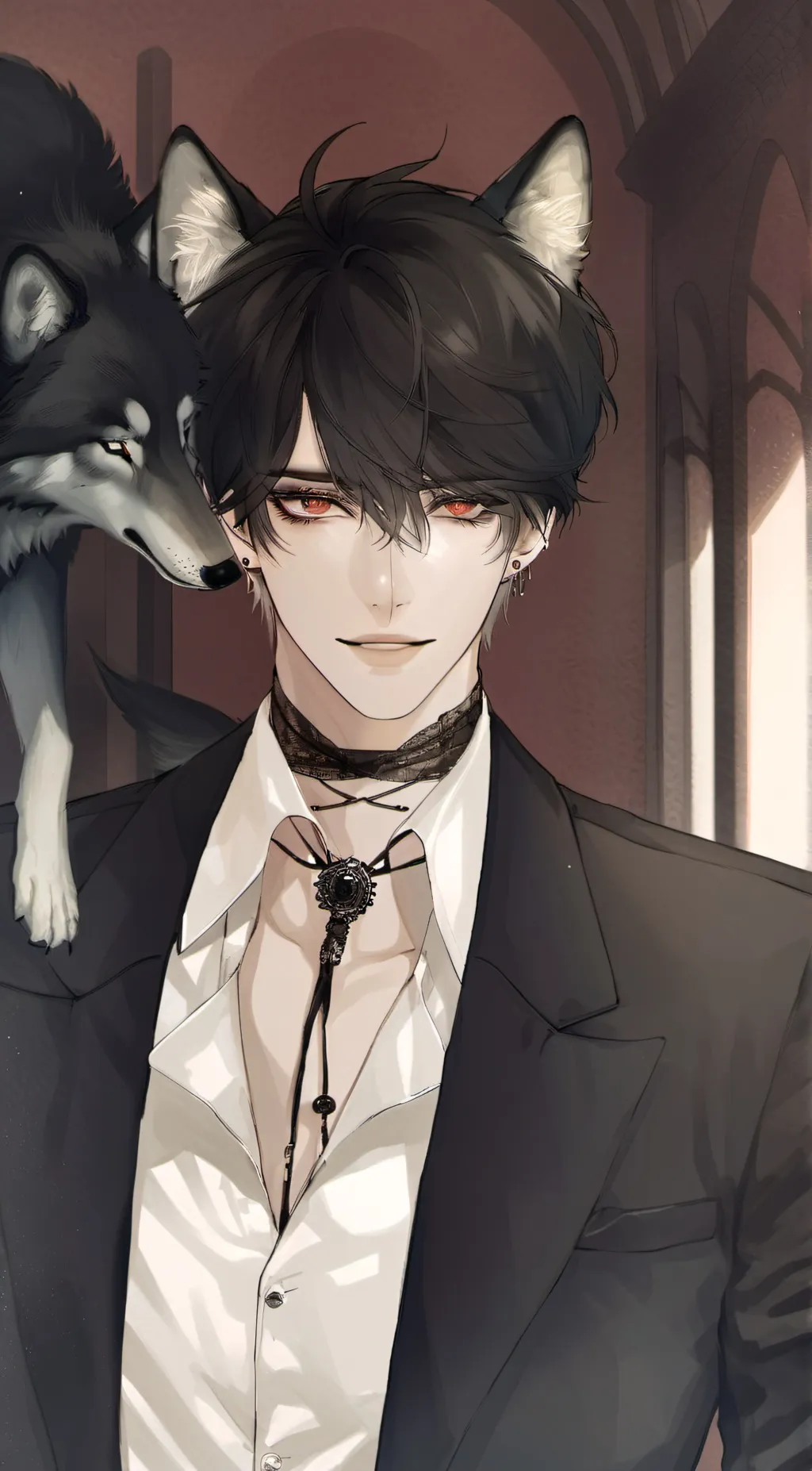 ai character: mark  background