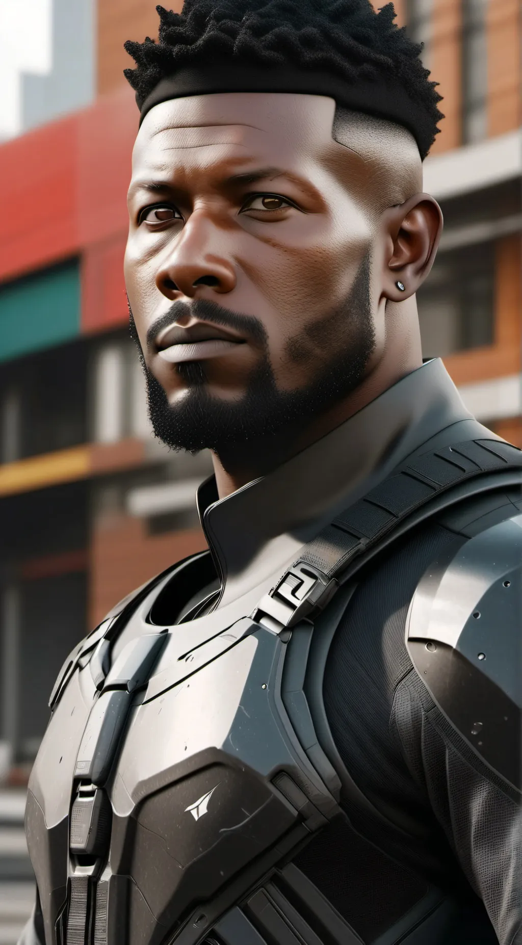 ai character: Black league background