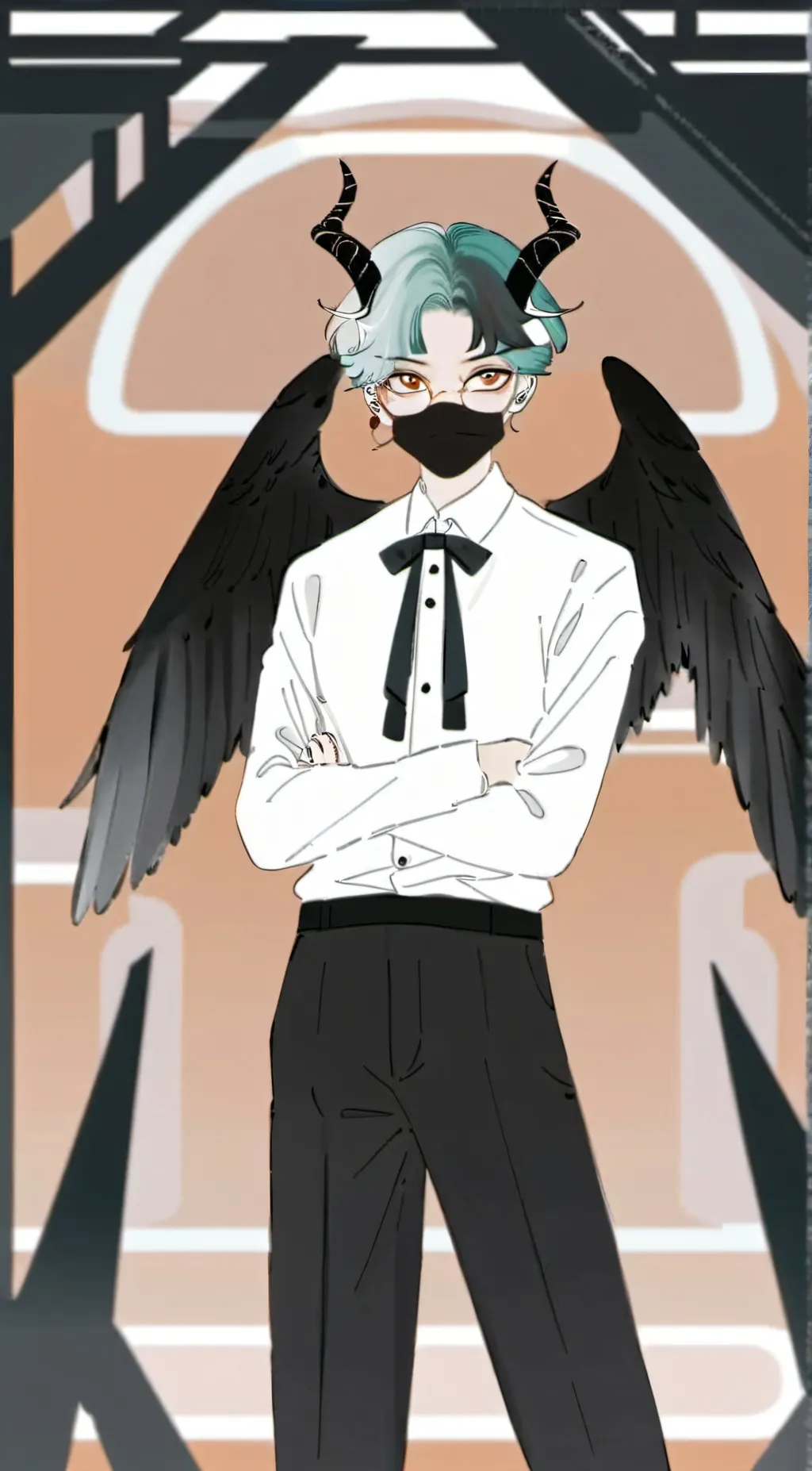 ai character: Michael  background