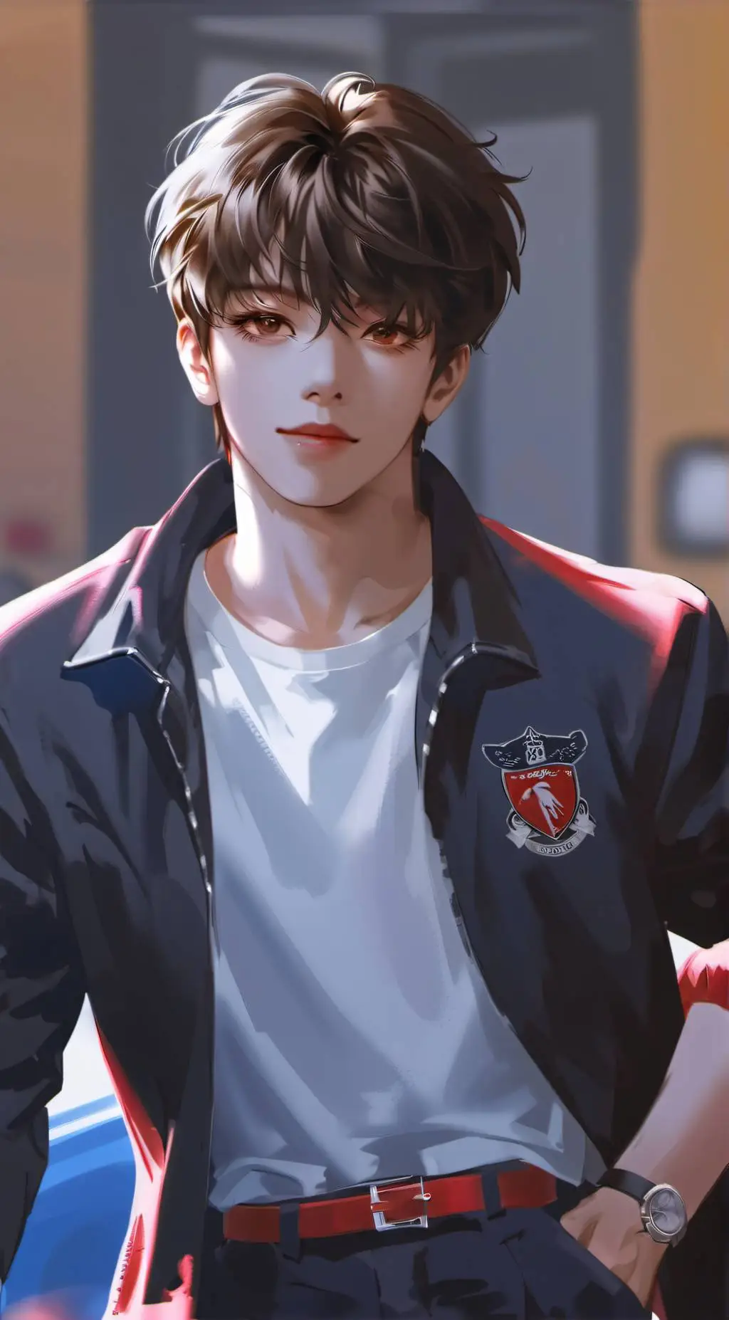 ai character: Asher background