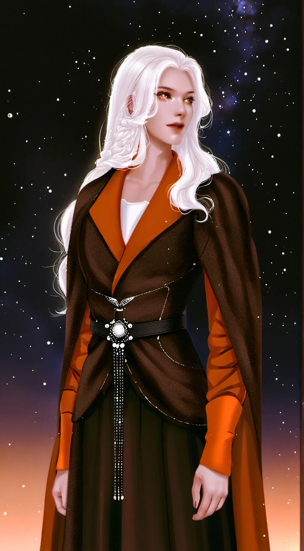 ai character: Aurora Jupiter  background