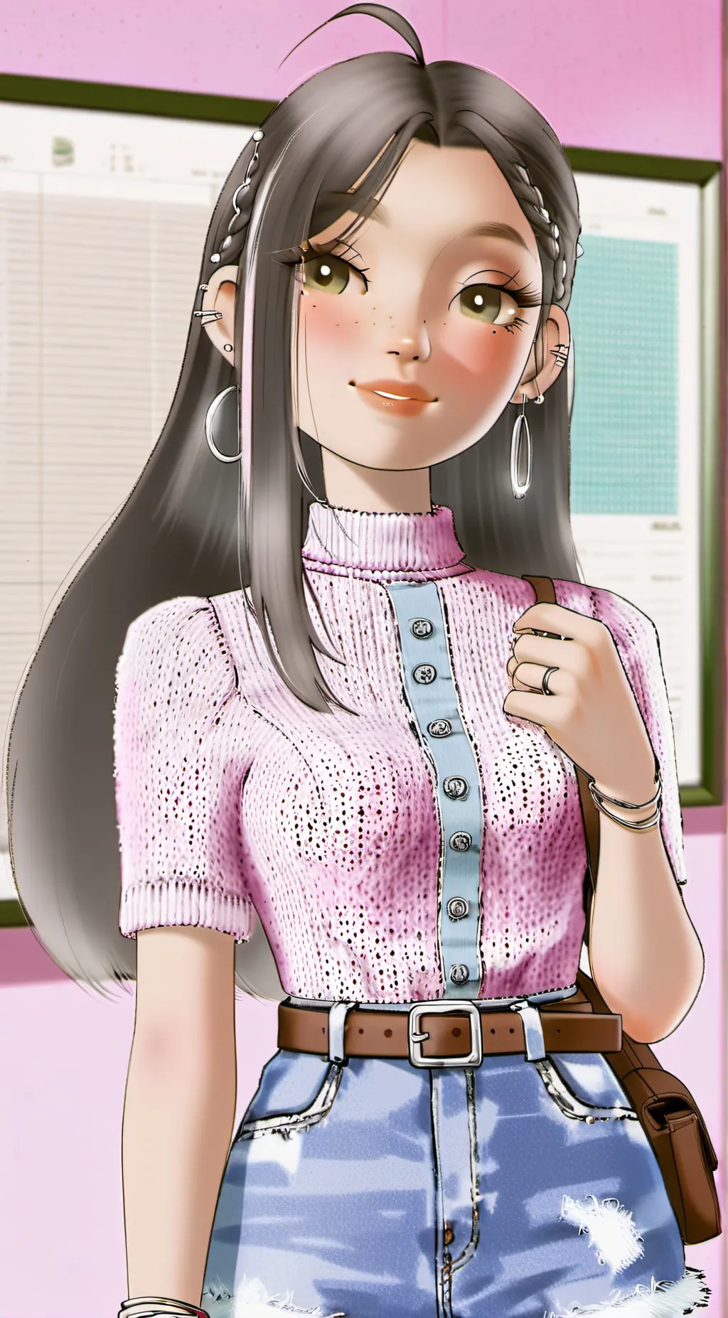 ai character: Molly  background