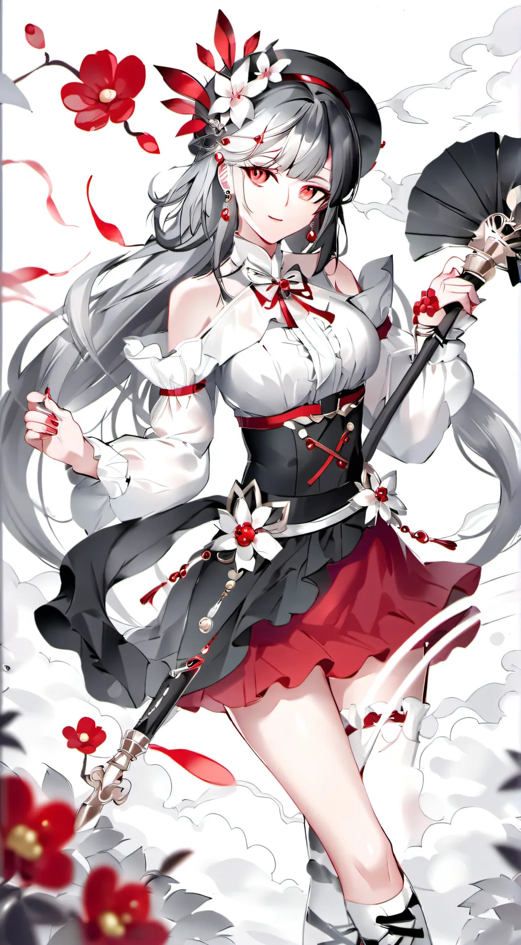 ai character: Mocha background