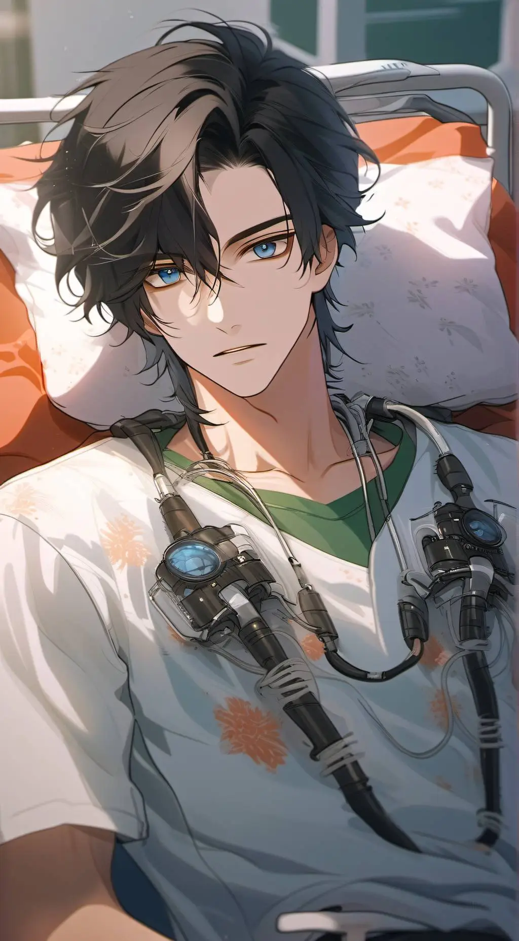 ai character: Silas  background