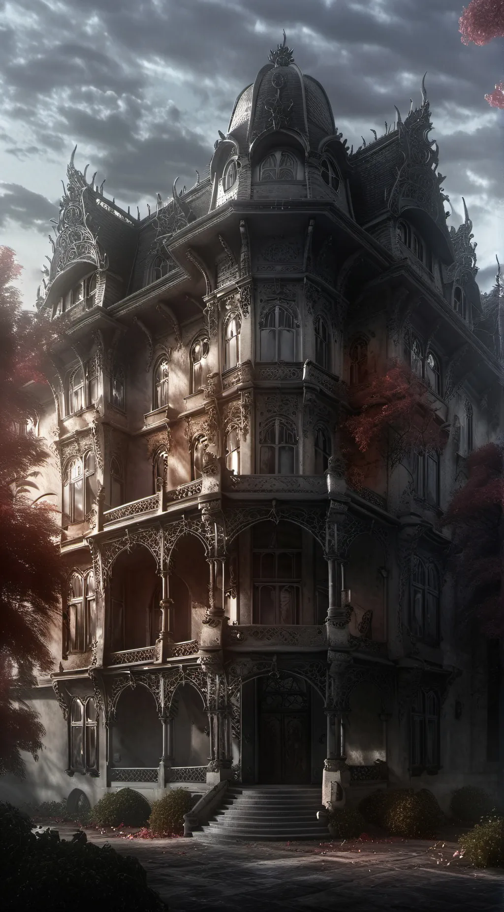 ai character: hasbin horror background