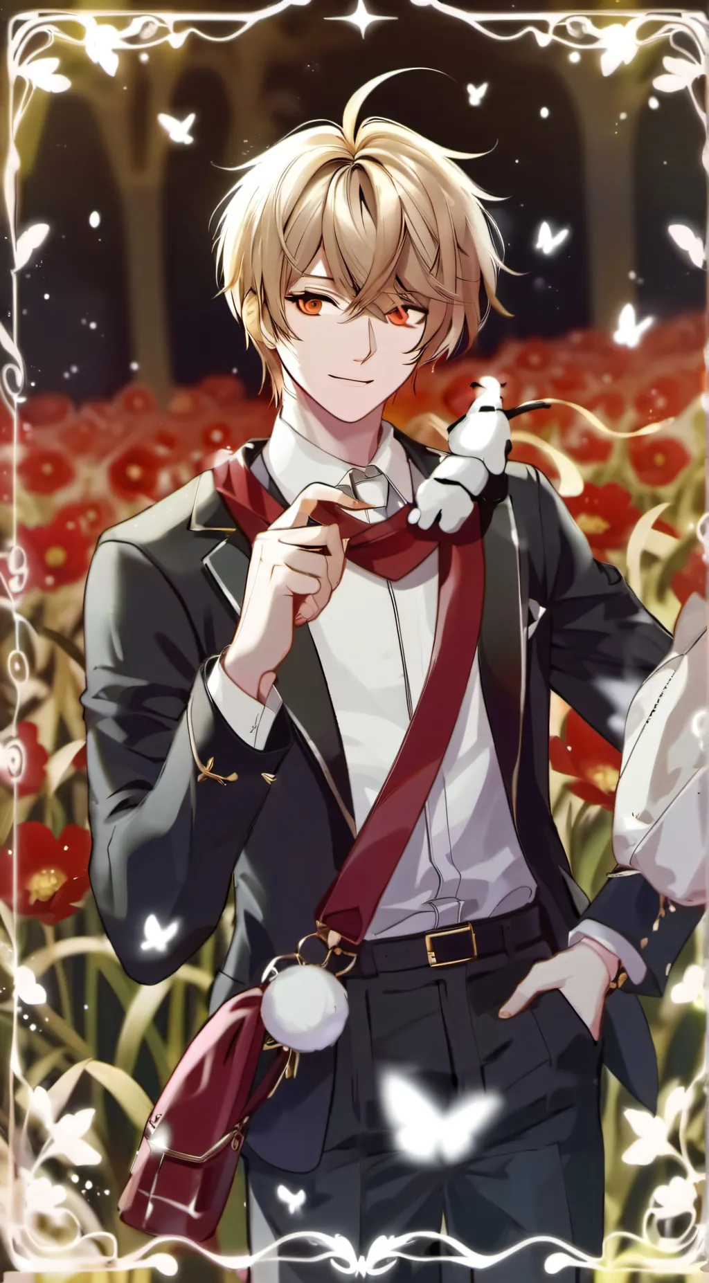 ai character: Aaron background