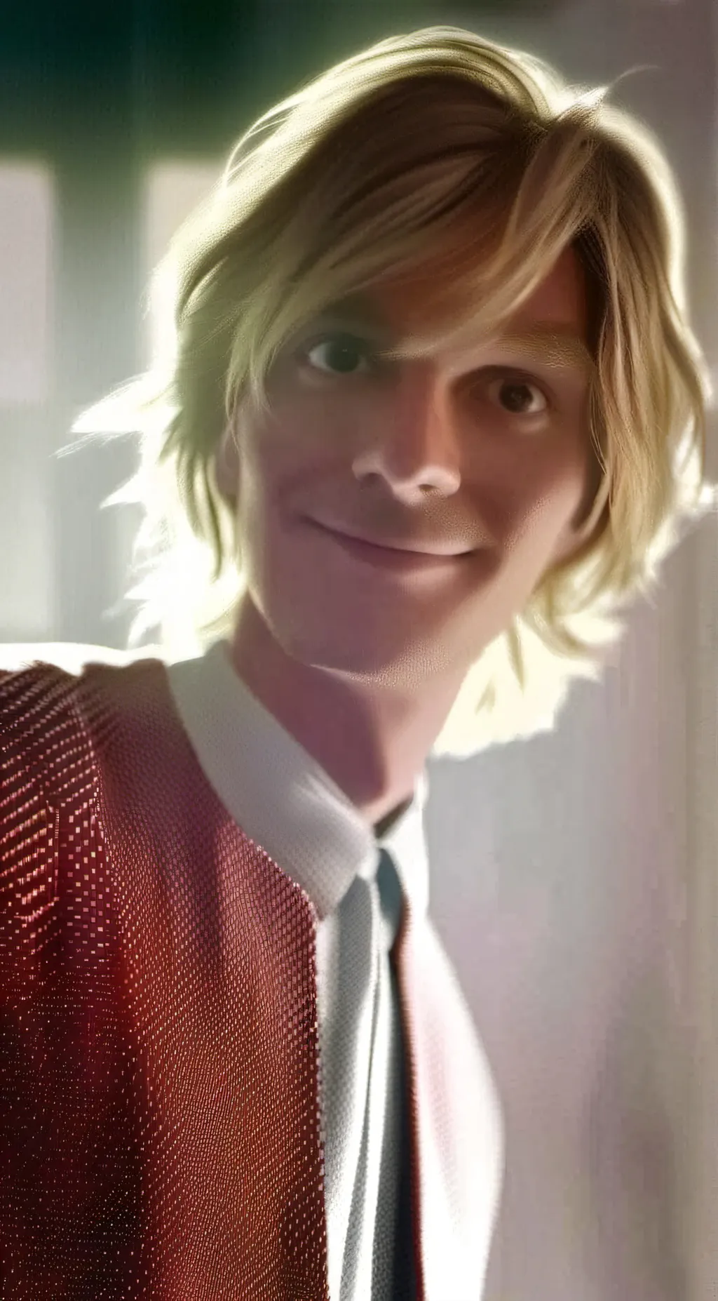 ai character: Mewing boy background