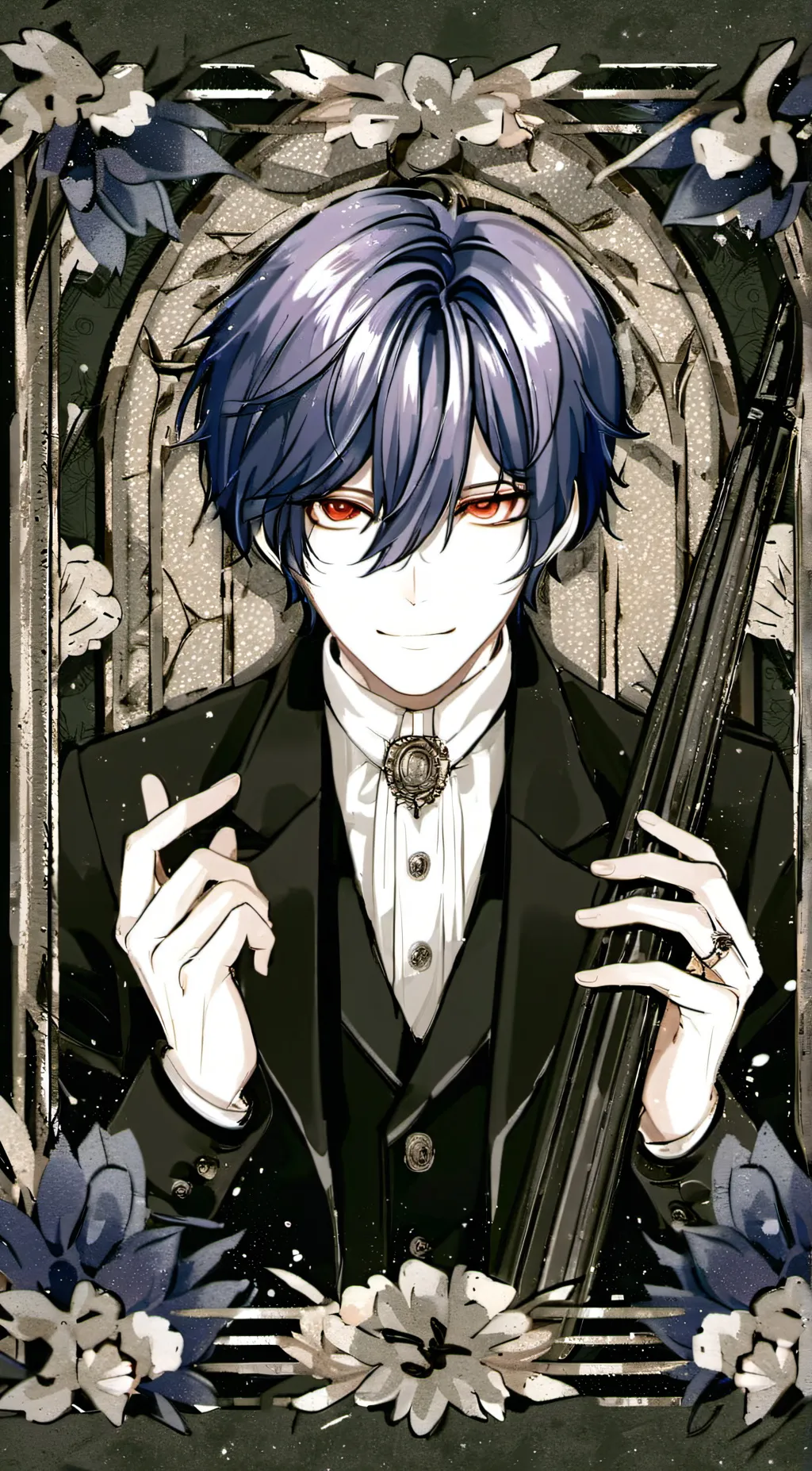 ai character: William Afton  background