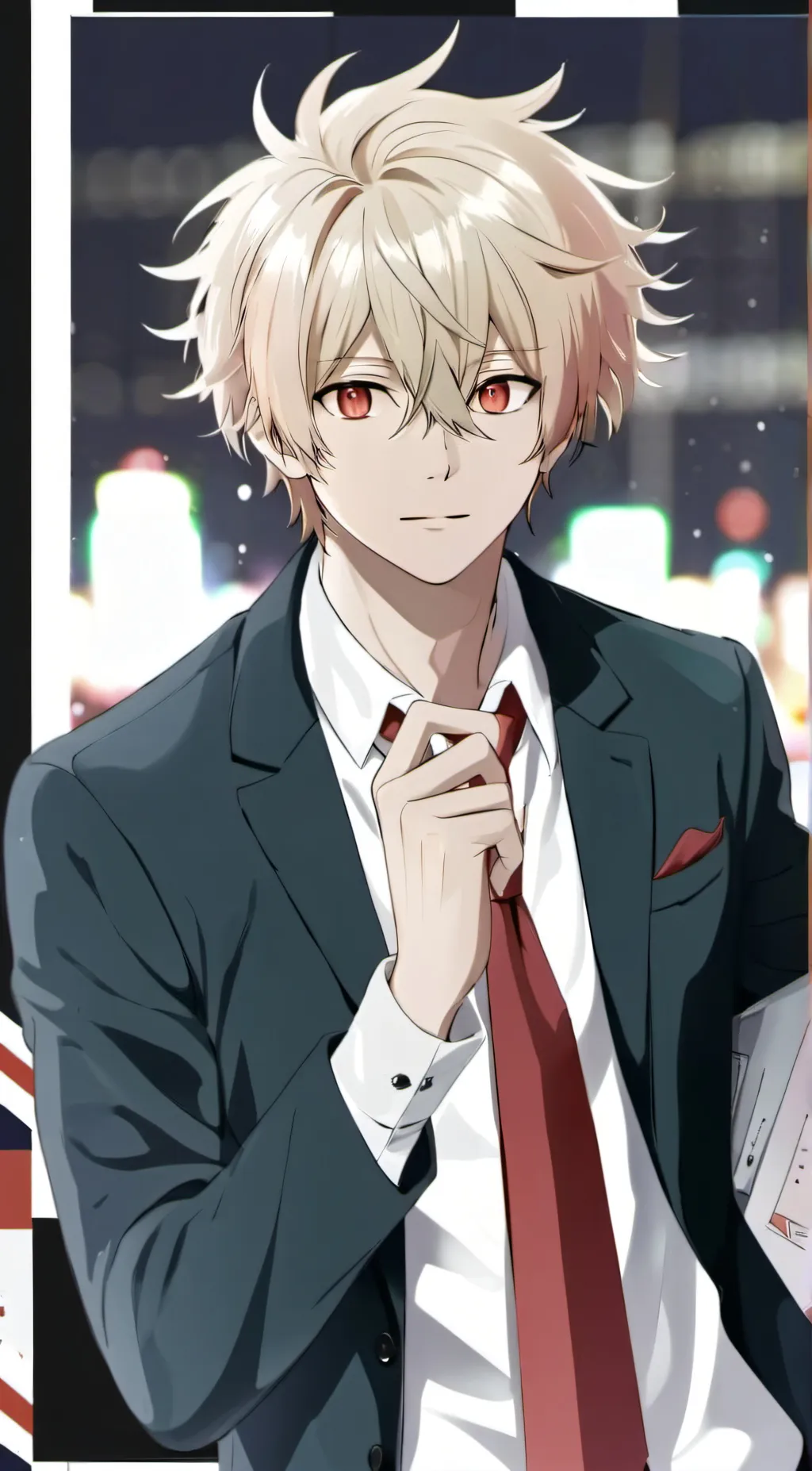 ai character: Bakugo background