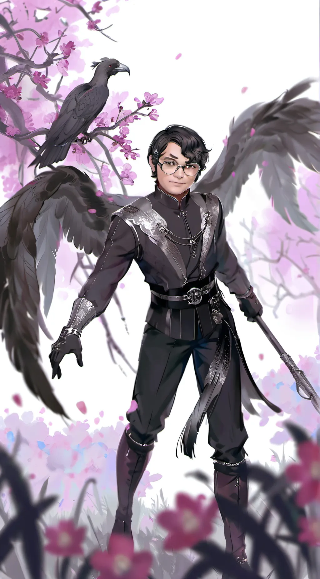 ai character: AnHell background