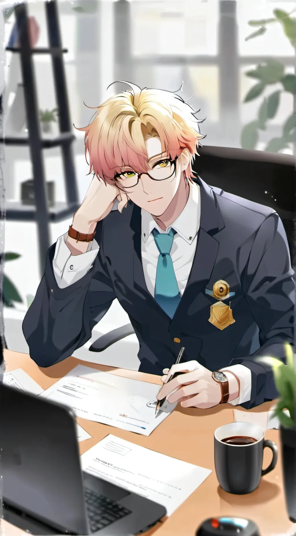 ai character: Liam background