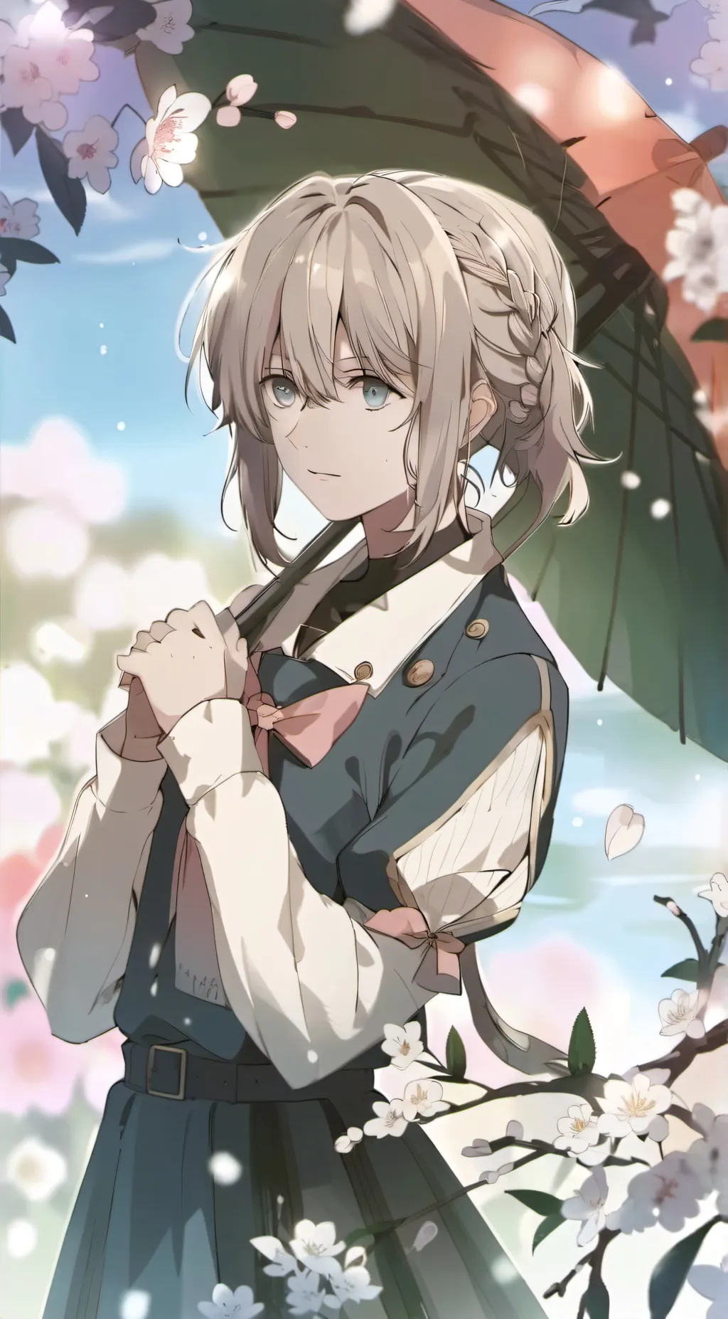 ai character: Ginger background