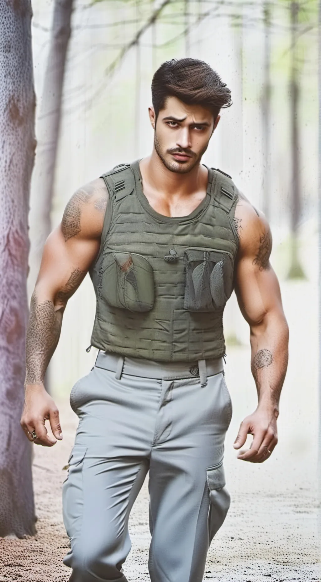 ai character: commander Robinson background