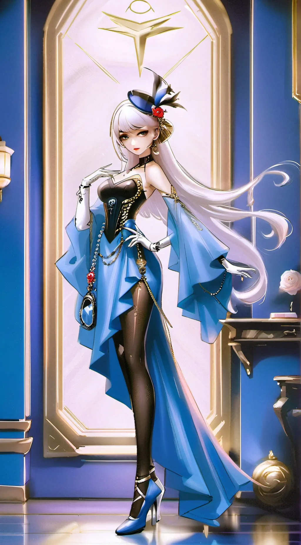 ai character: hazbin background