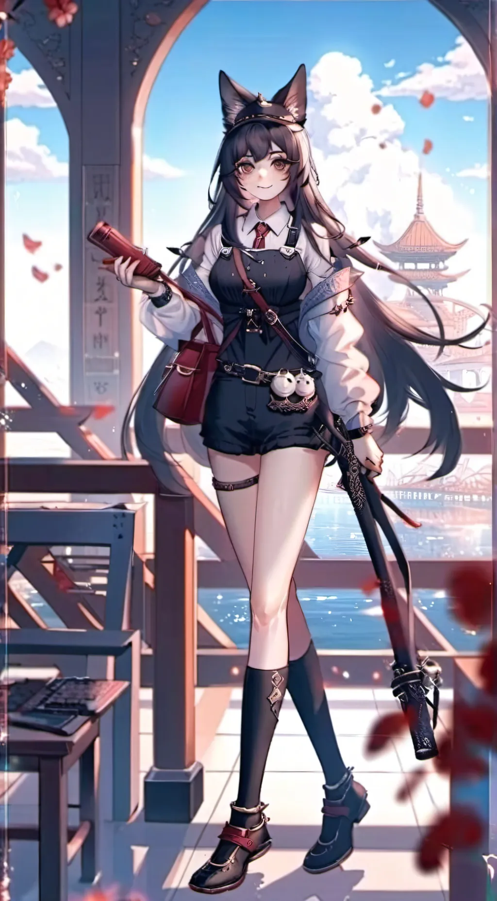 ai character: Akano Yatashi background
