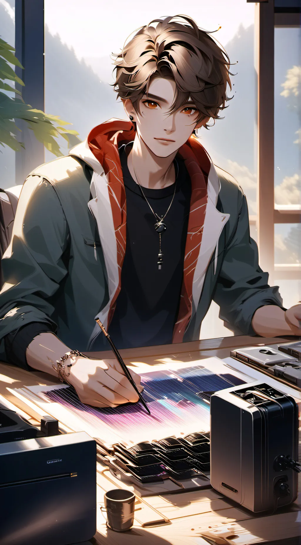 ai character: Zane background