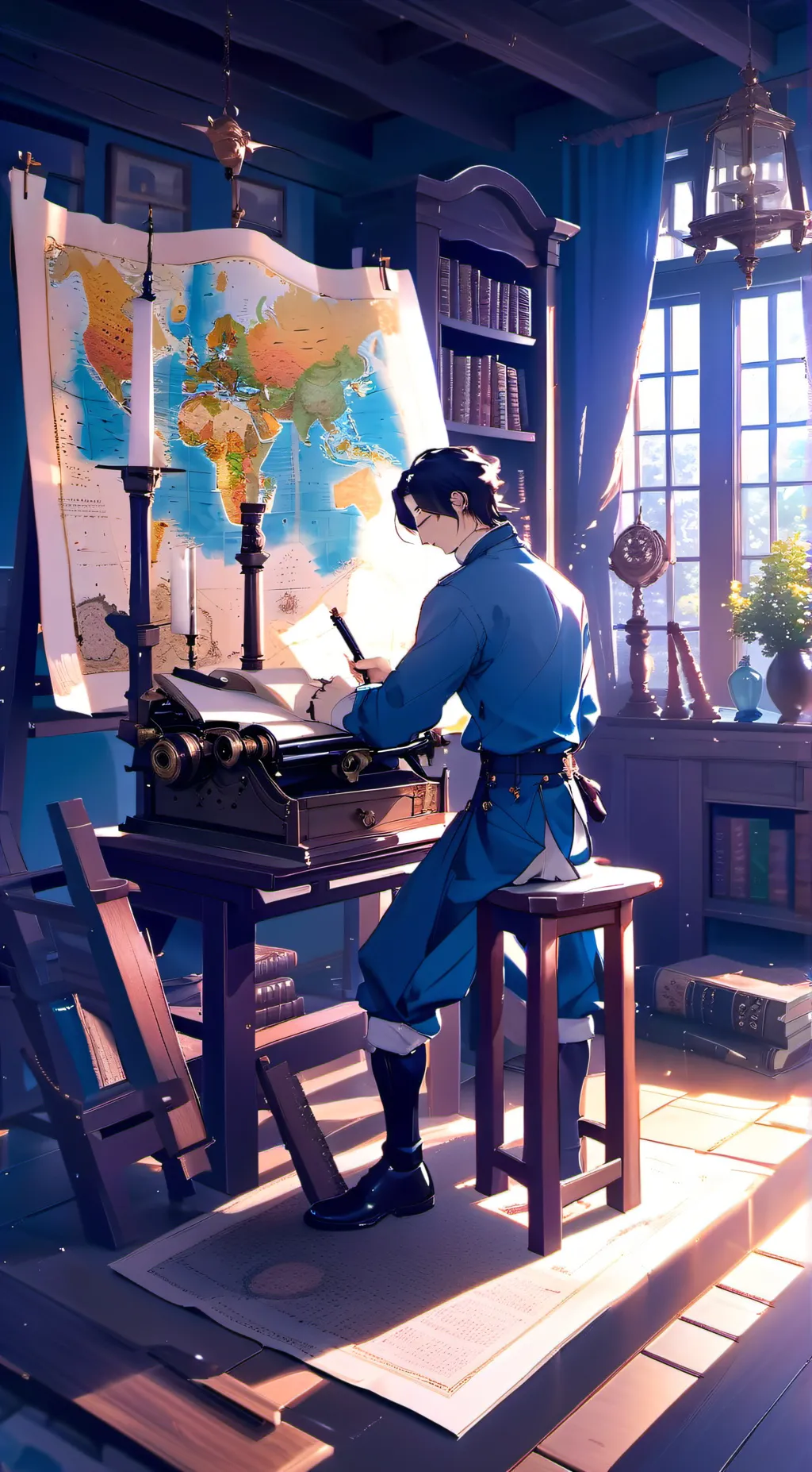 ai character: Bf background