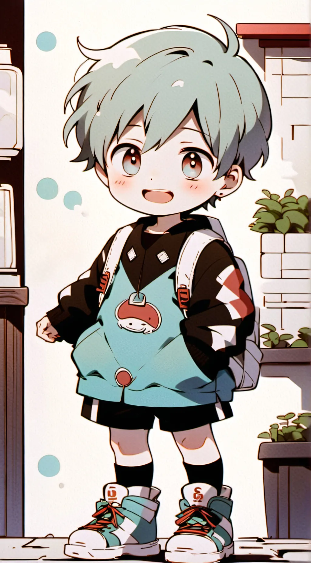 ai character: Hayden  background