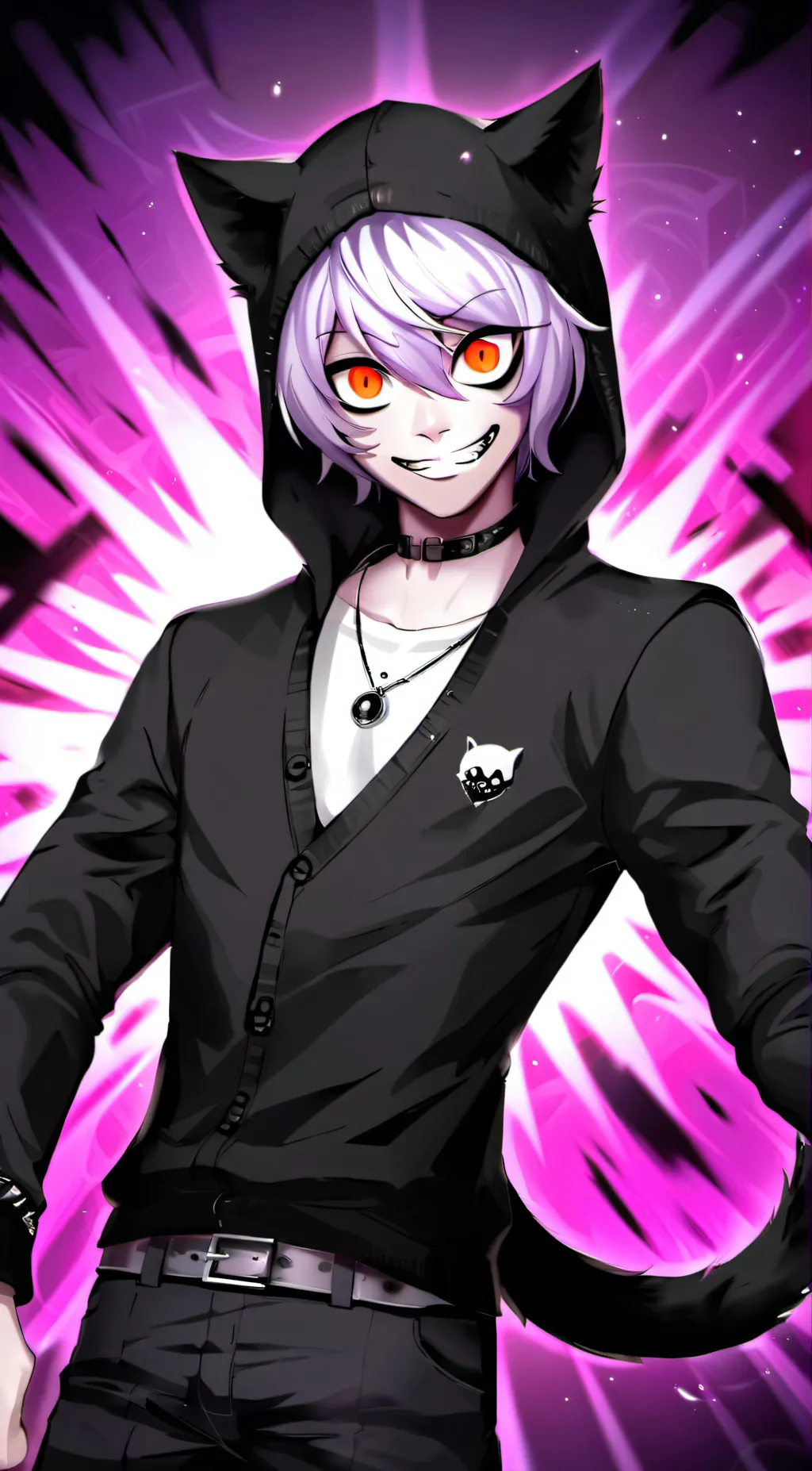 ai character: Smiles background