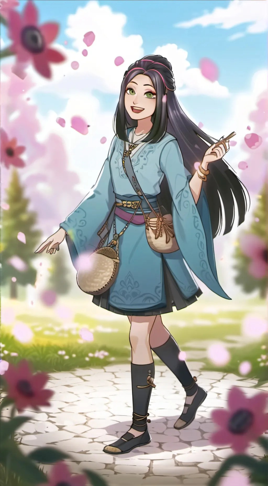 ai character: annebelle background