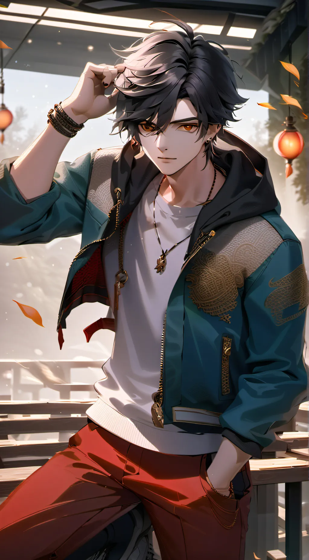 ai character: ata background