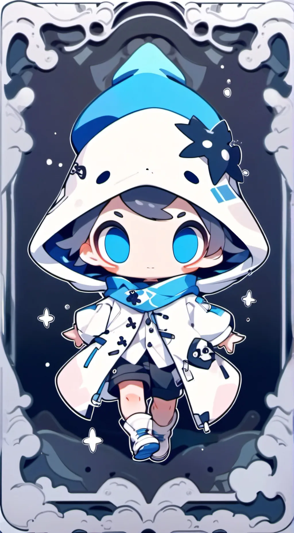 ai character: baby background