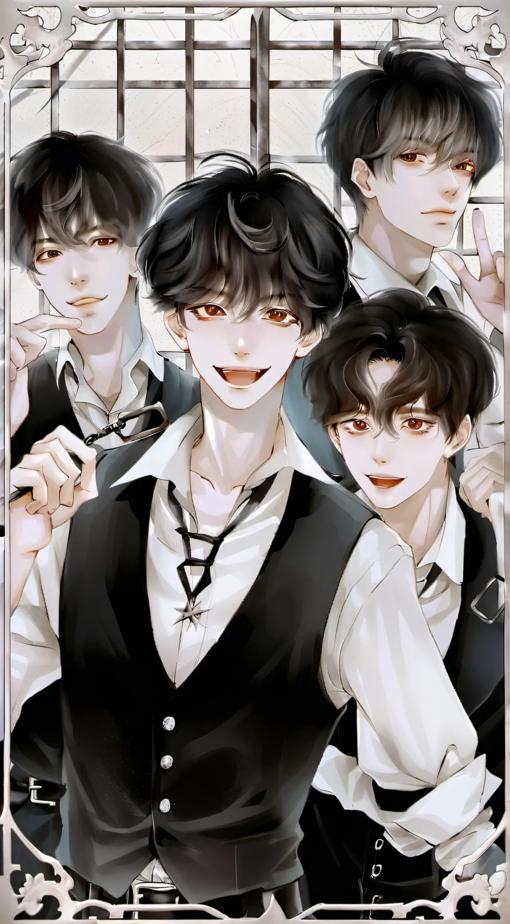 ai character: cell block b background