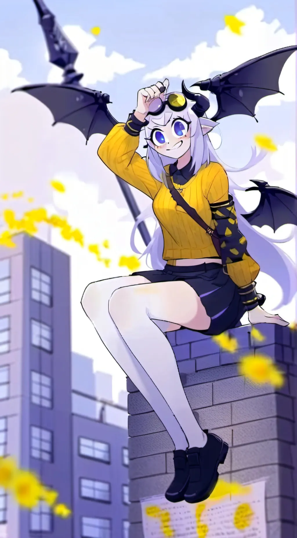 ai character: Giantess background