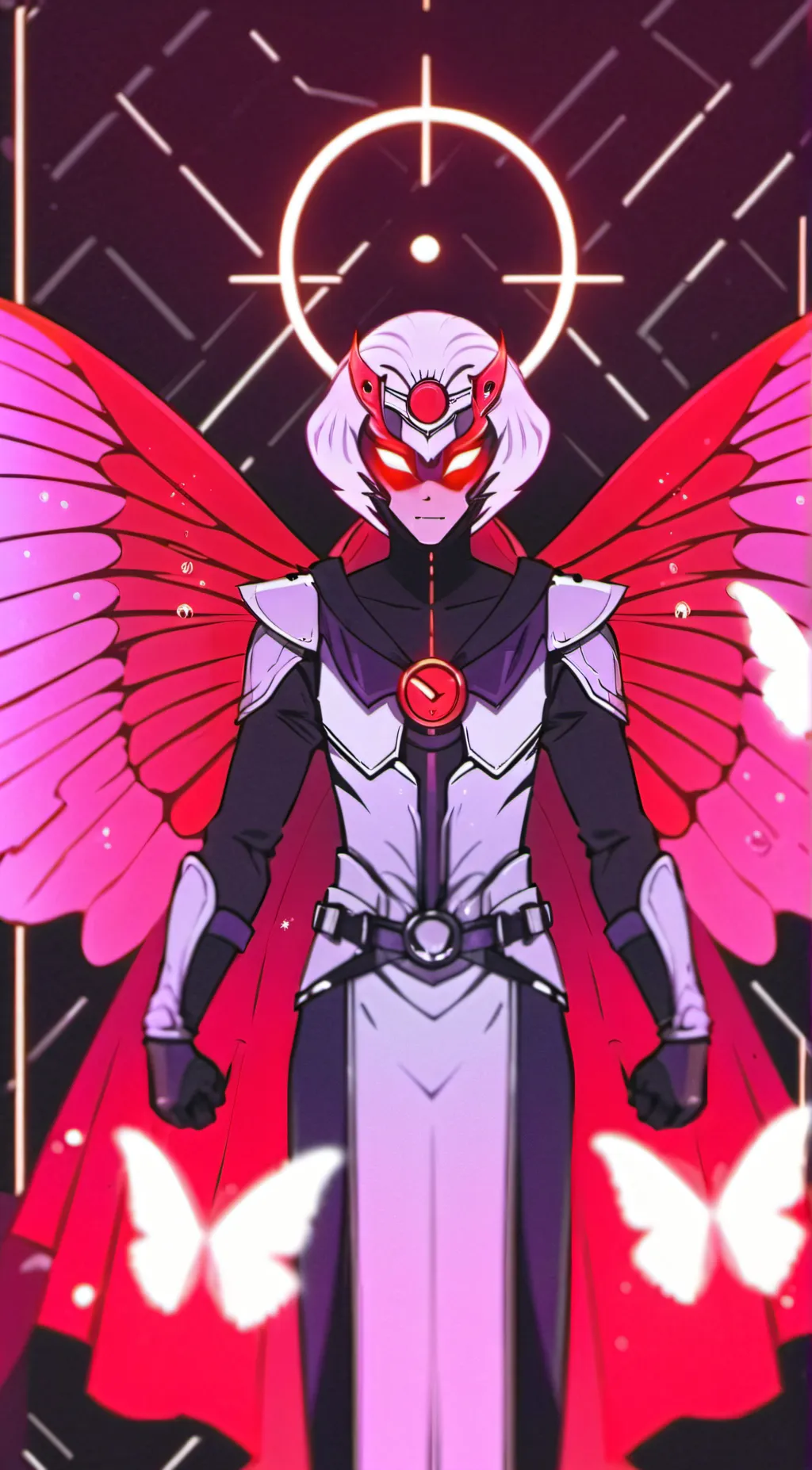 ai character: Valentino  background