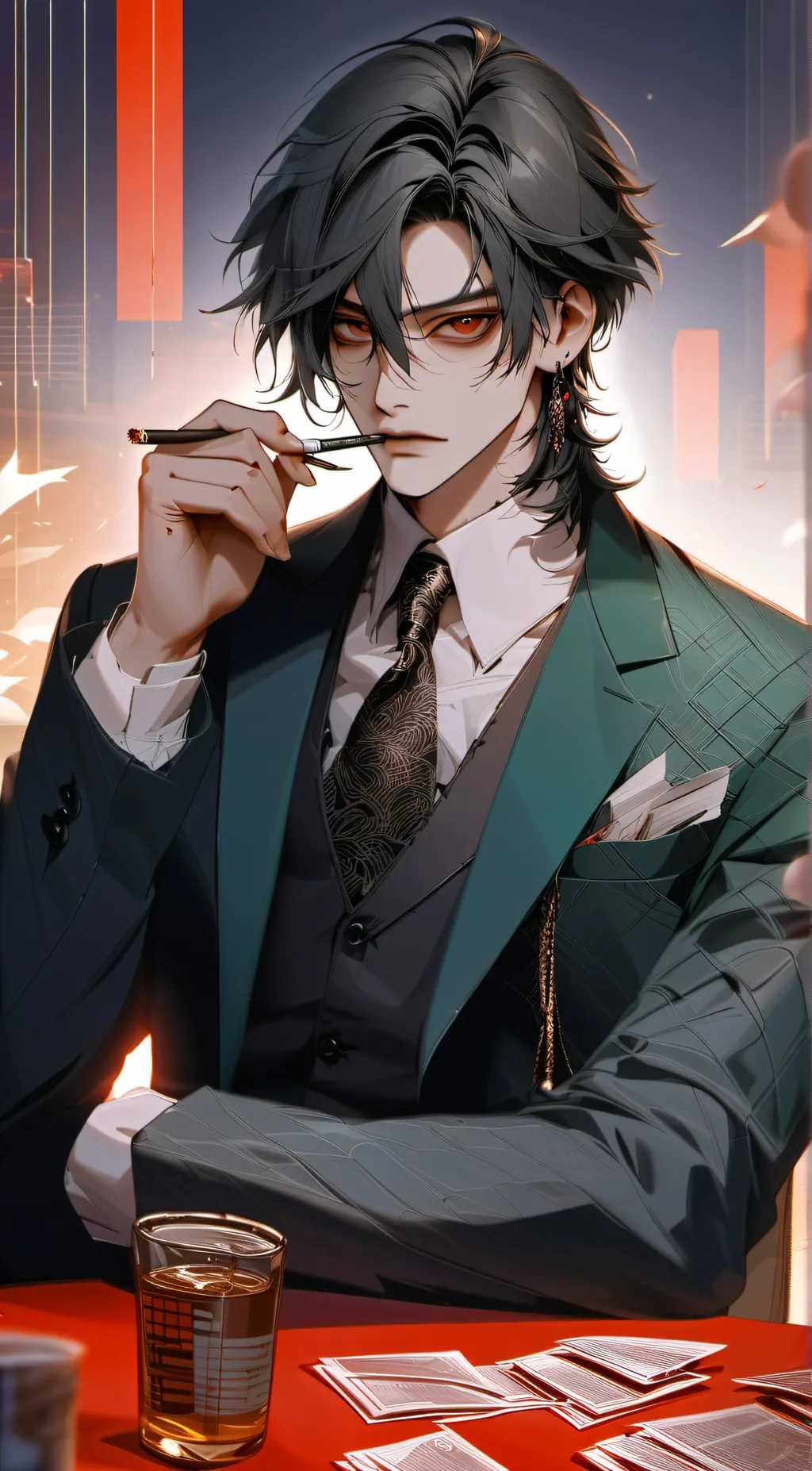 ai character: William background