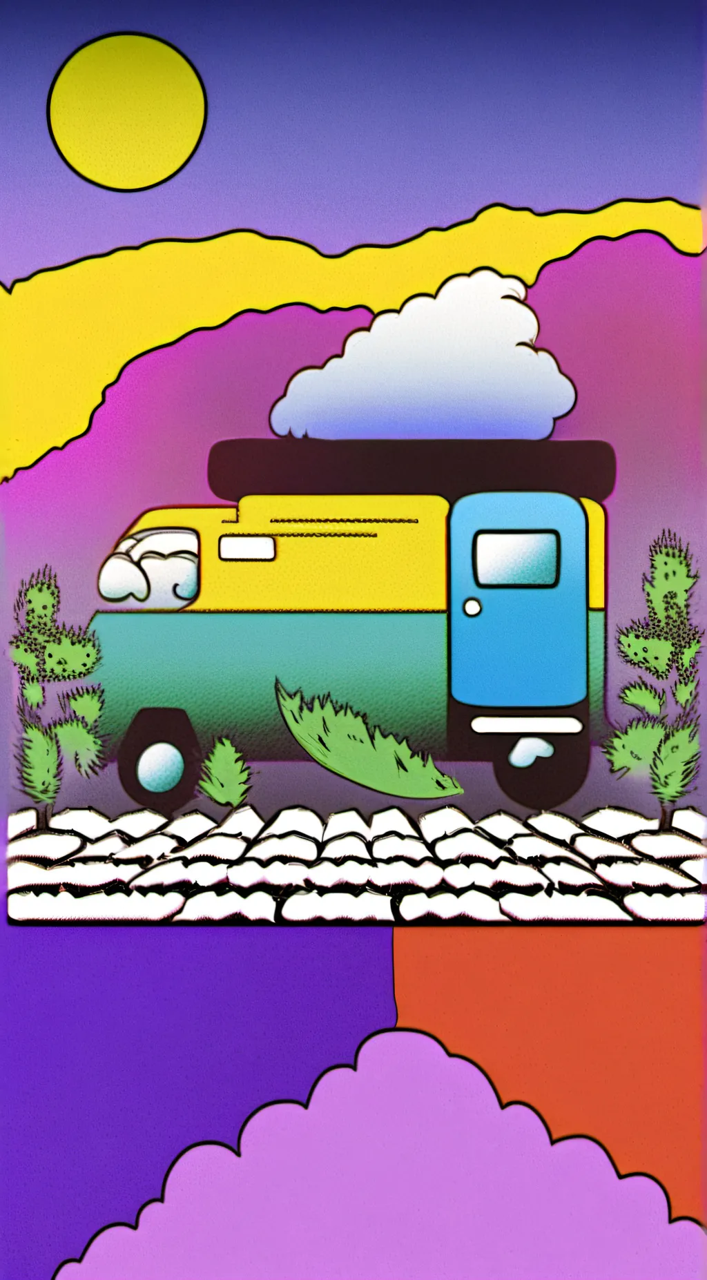 ai character: Hellokittyandfrind background