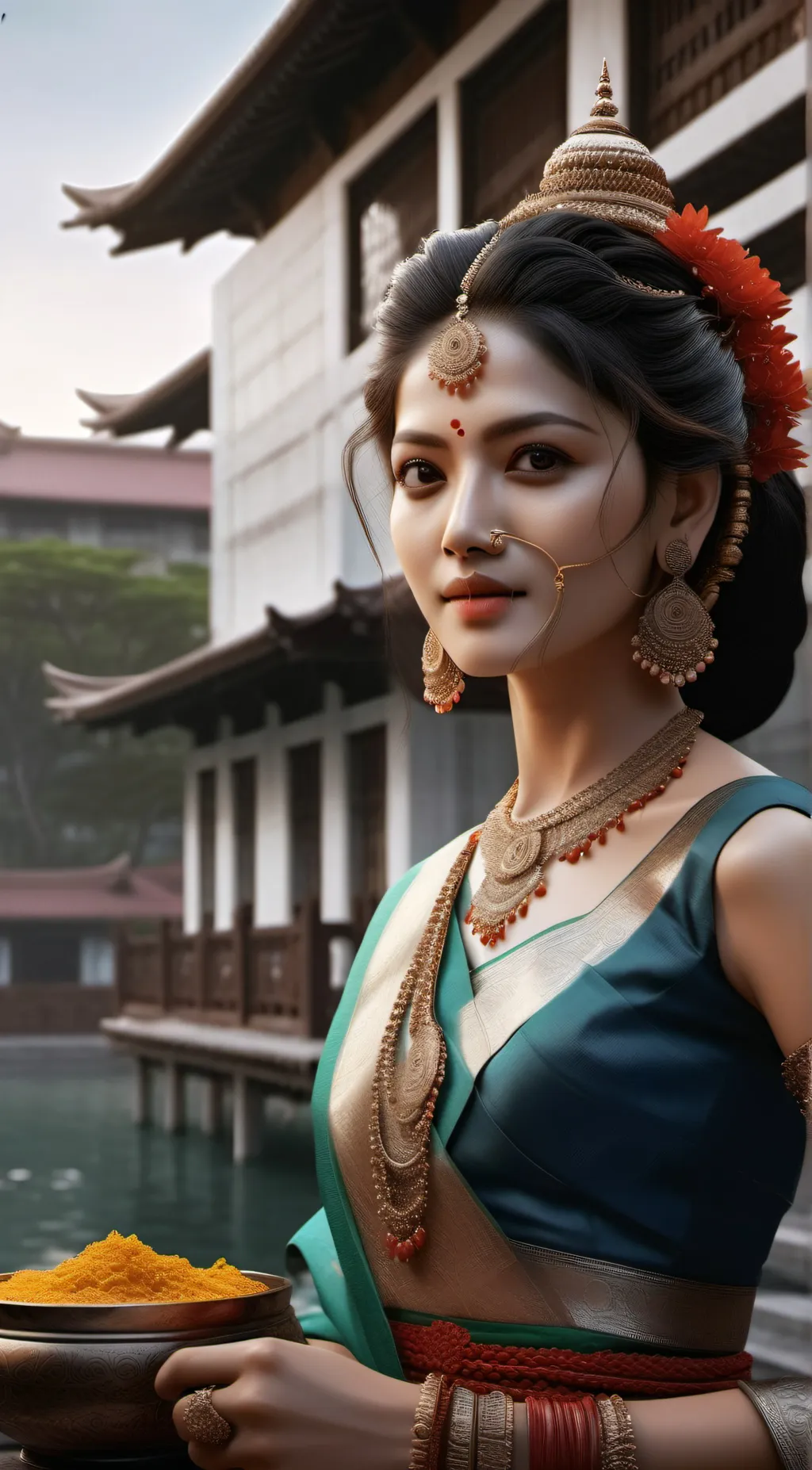 ai character: Gangle swears 3 background