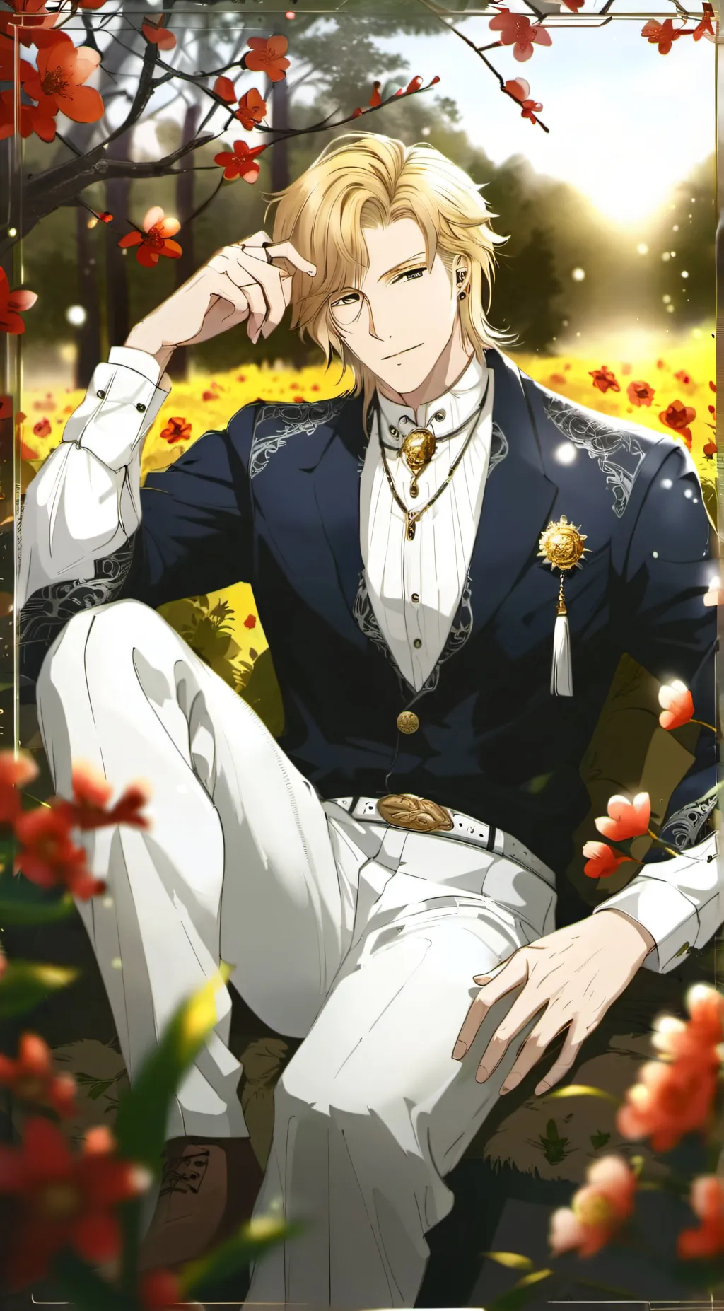 ai character: Micheal  background