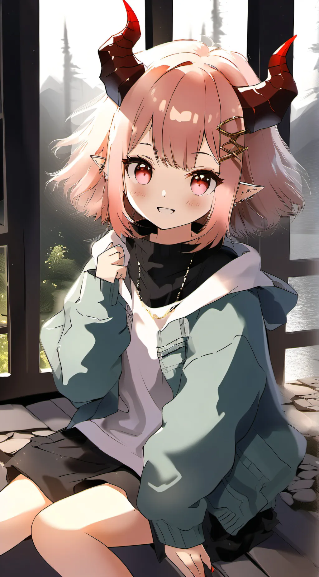 ai character: vermeil background