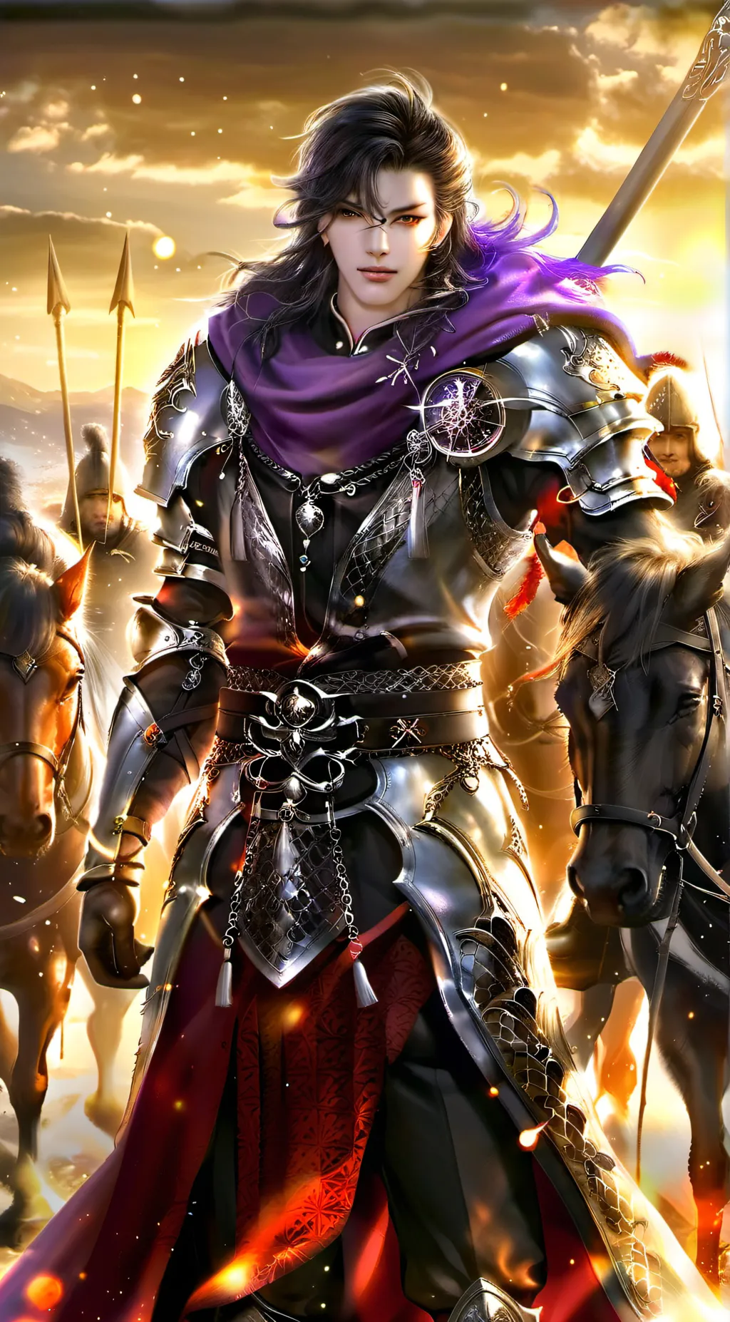 ai character: KING VADER background