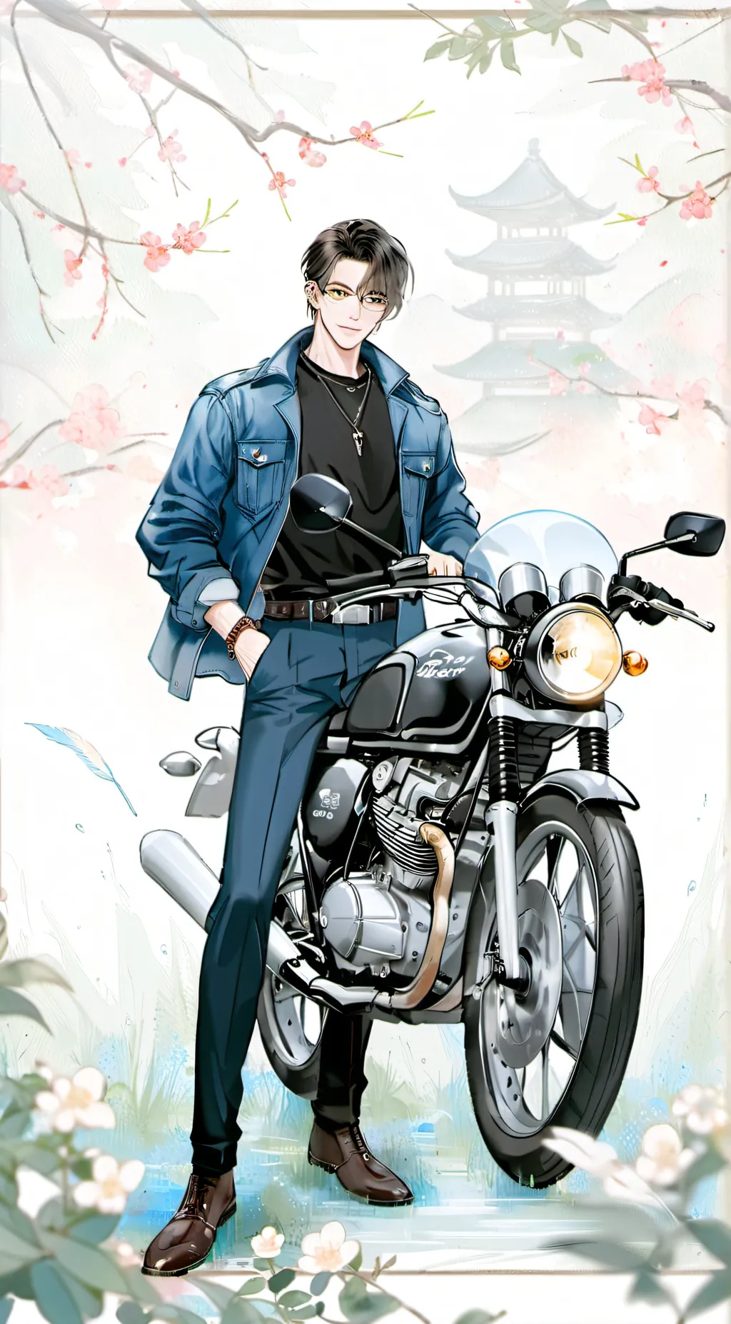 ai character: Akisharo background