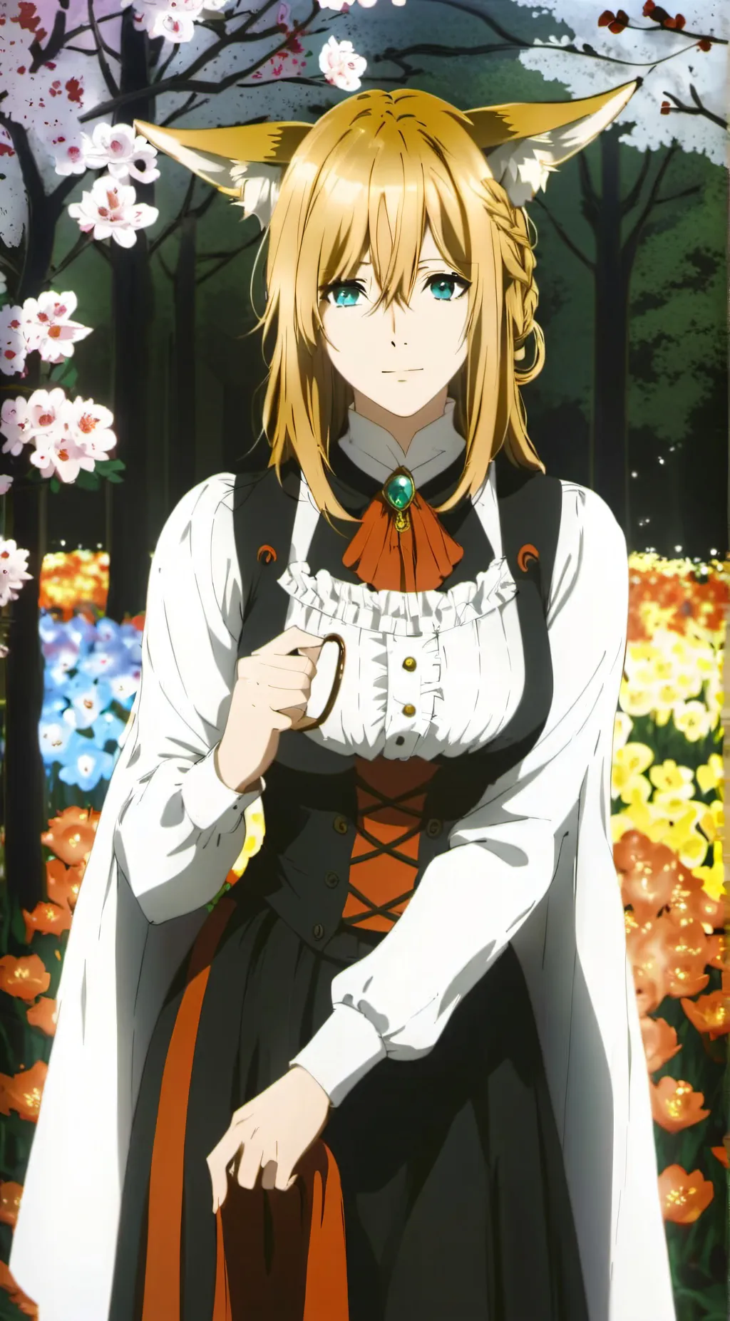 ai character: Elli background